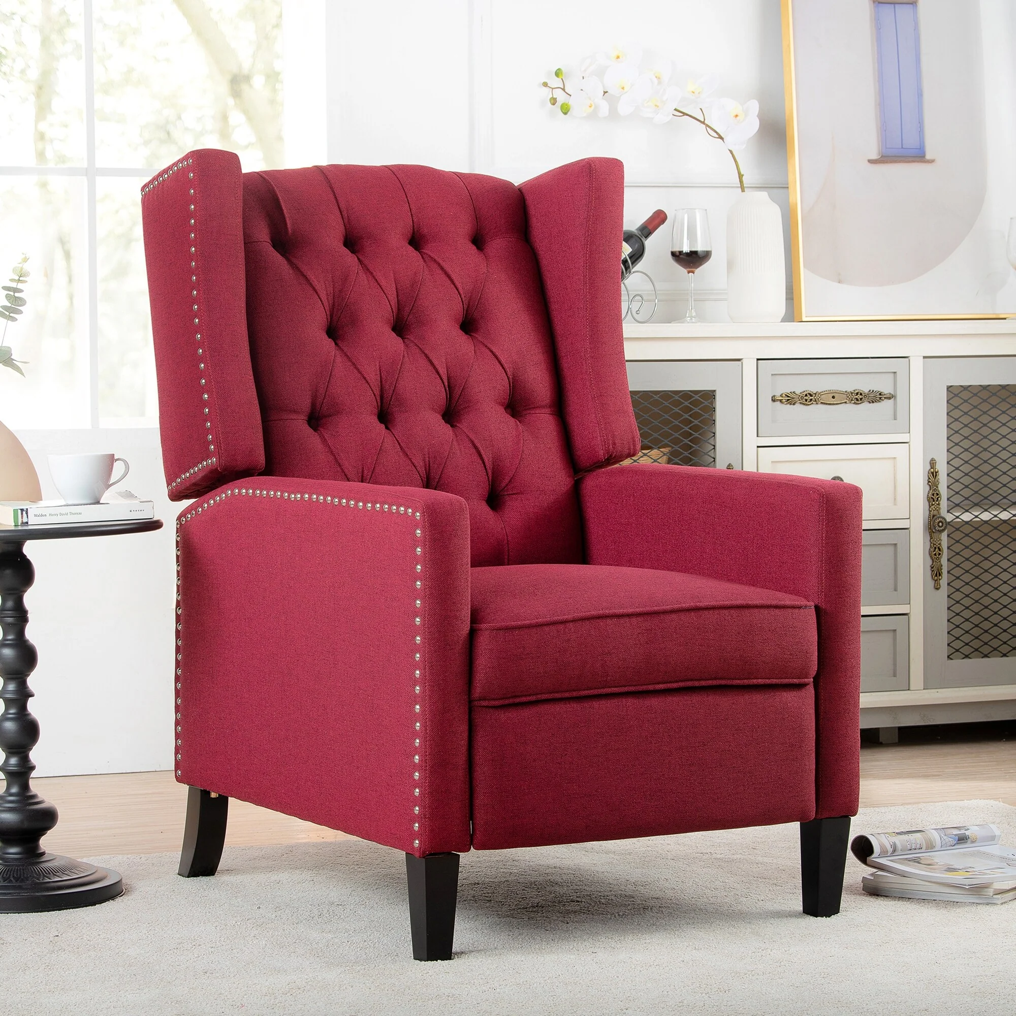 27.16 Wide Manual Wing Chair Recliner