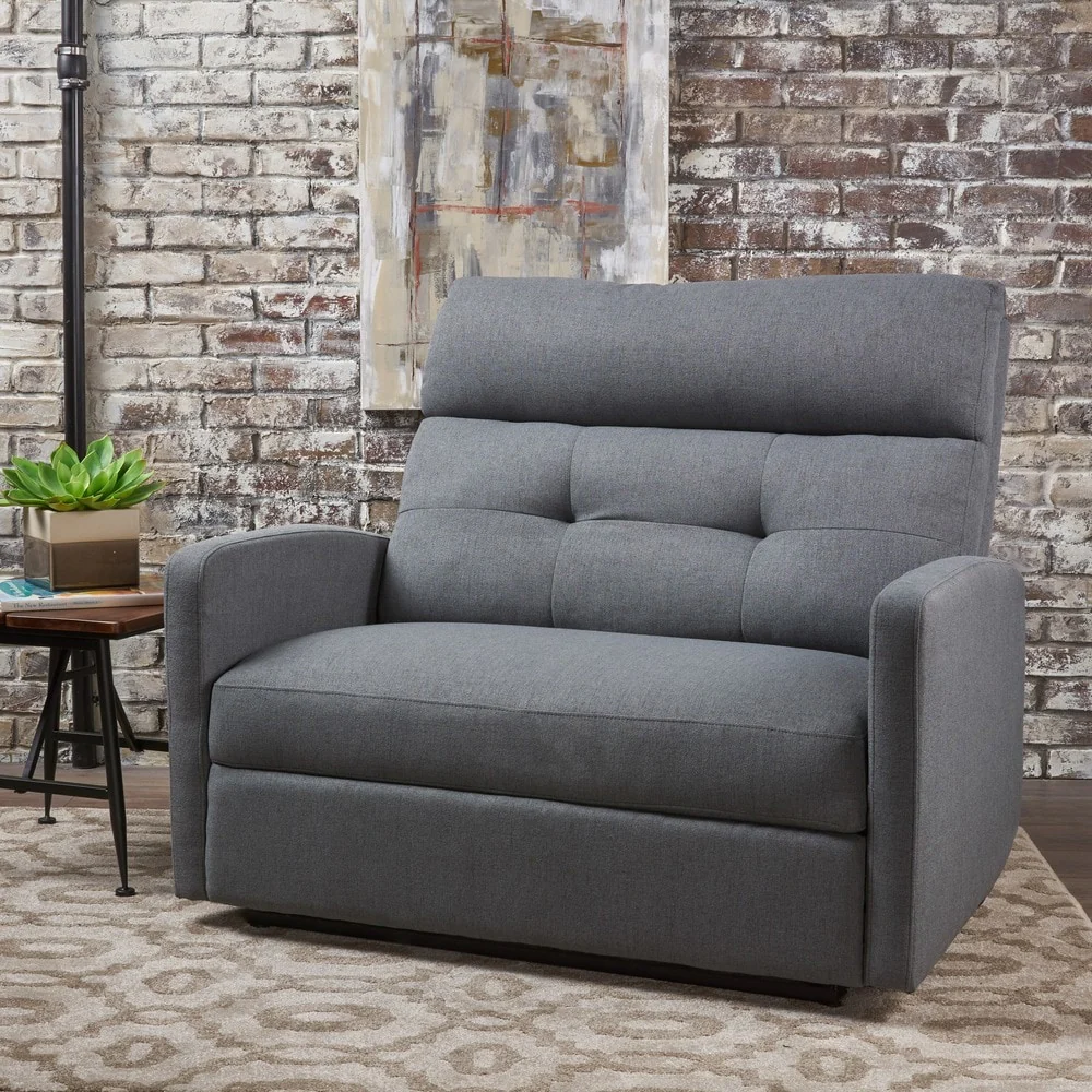 Halima Fabric 2-seater Recliner Club Chair by Christopher Knight Home