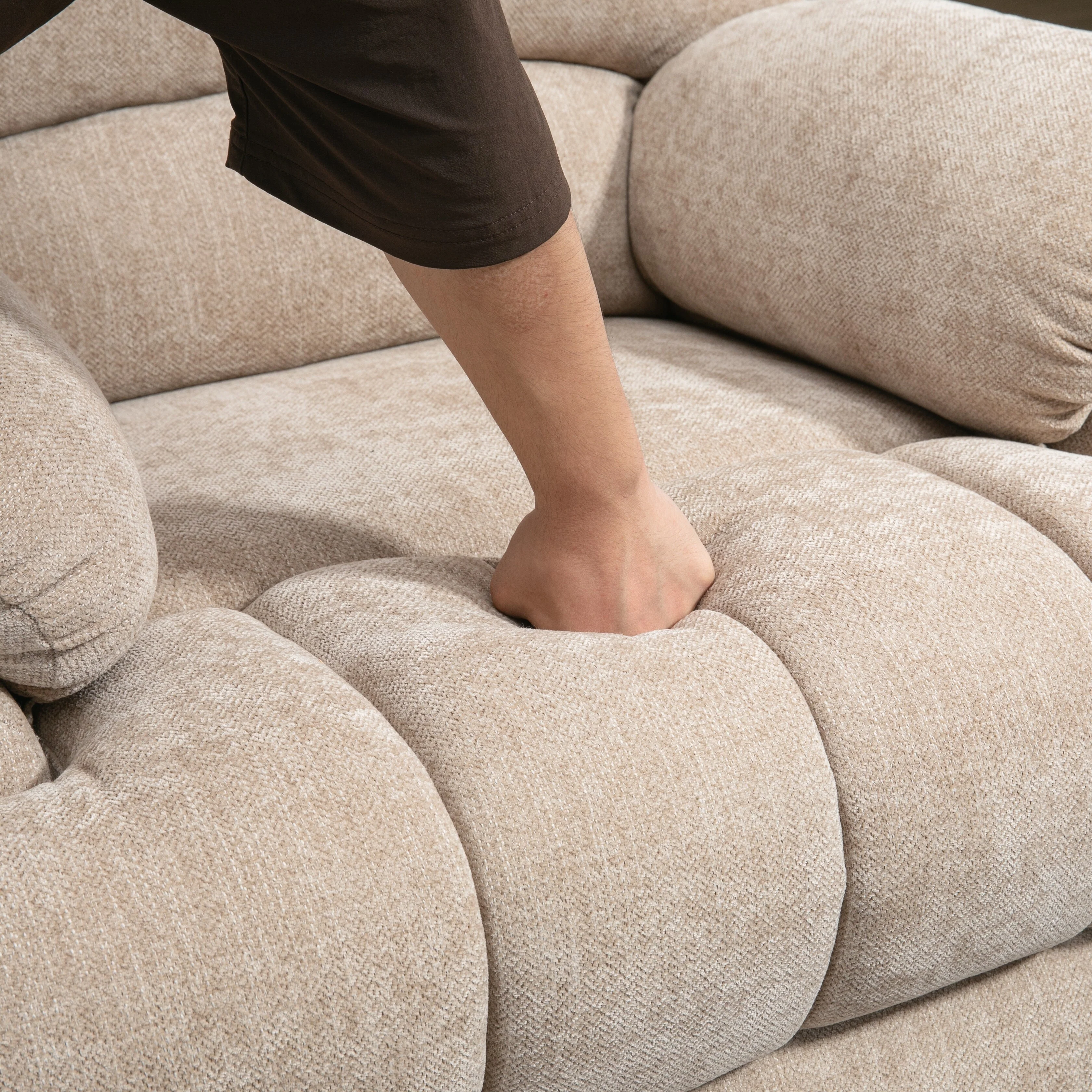 Chenille Power Lift Recliner Chair