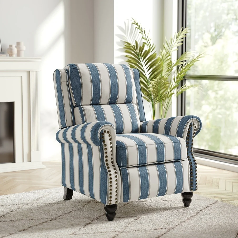 Modern Padded Seat Recliner Chair with PU Leather