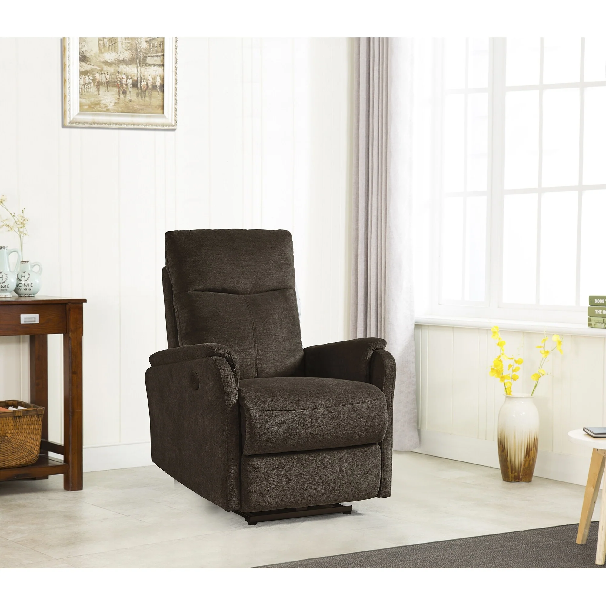 Christopher Knight Home - Hudson Power Recliner Chair with USB Charging
