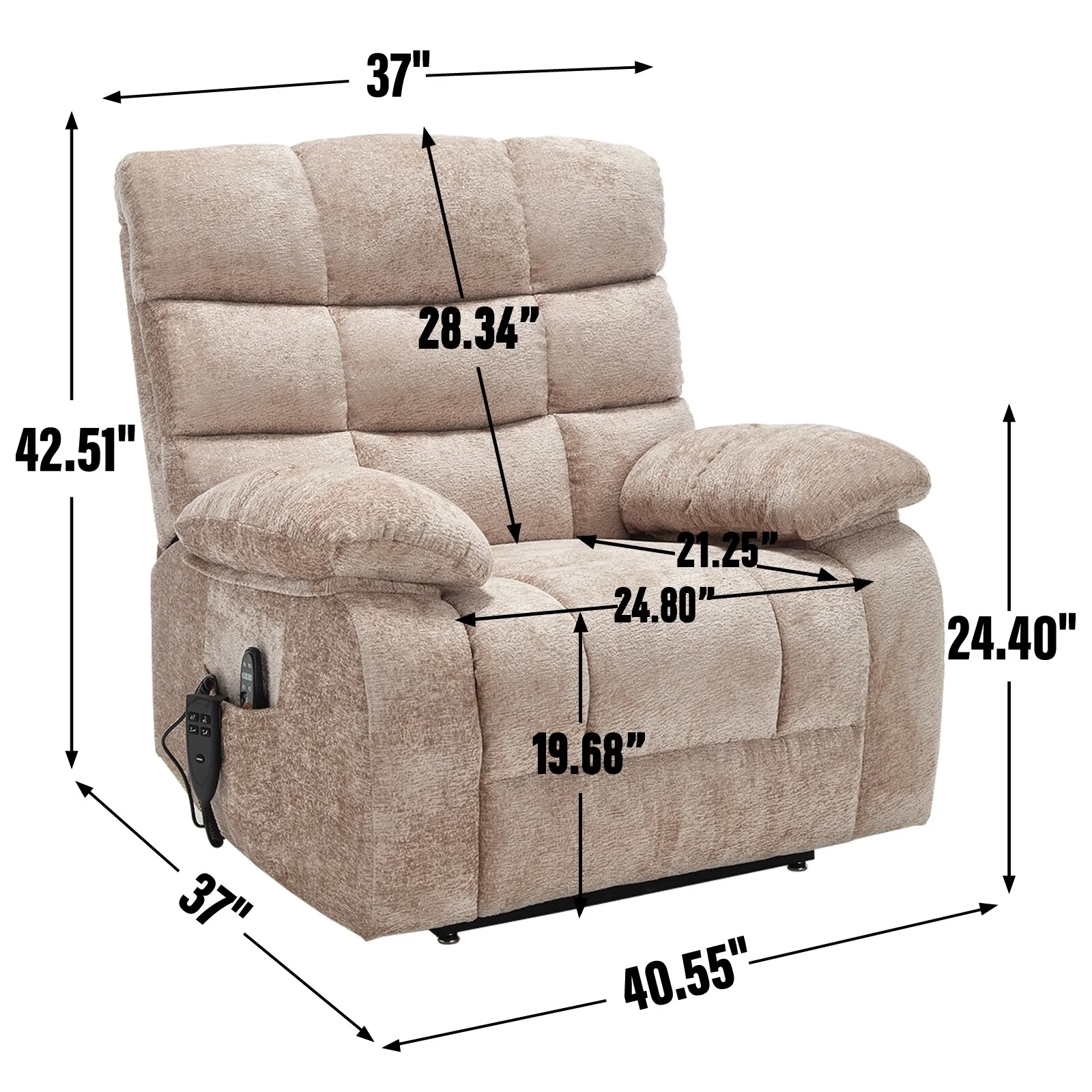 Lift Recliner Chair Heat Massage