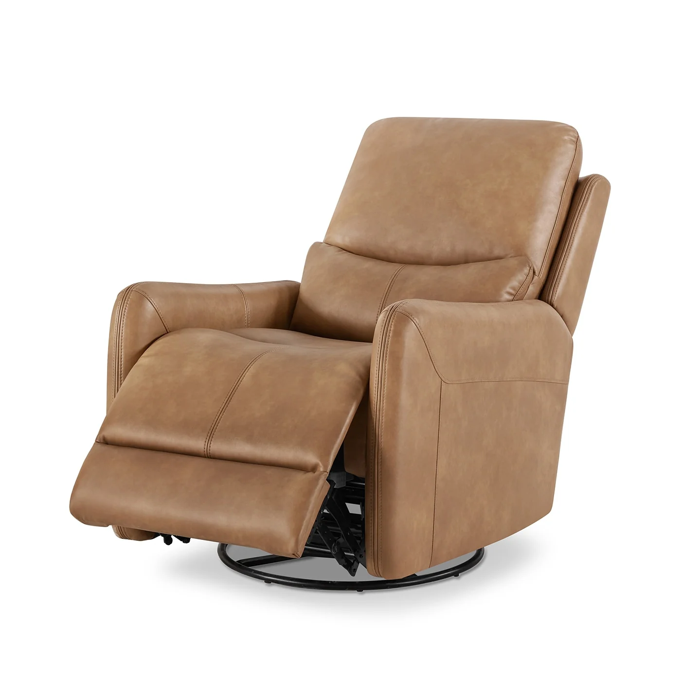 30 Power Recliner 360-degree Swivel Arm Chair Faux Leather