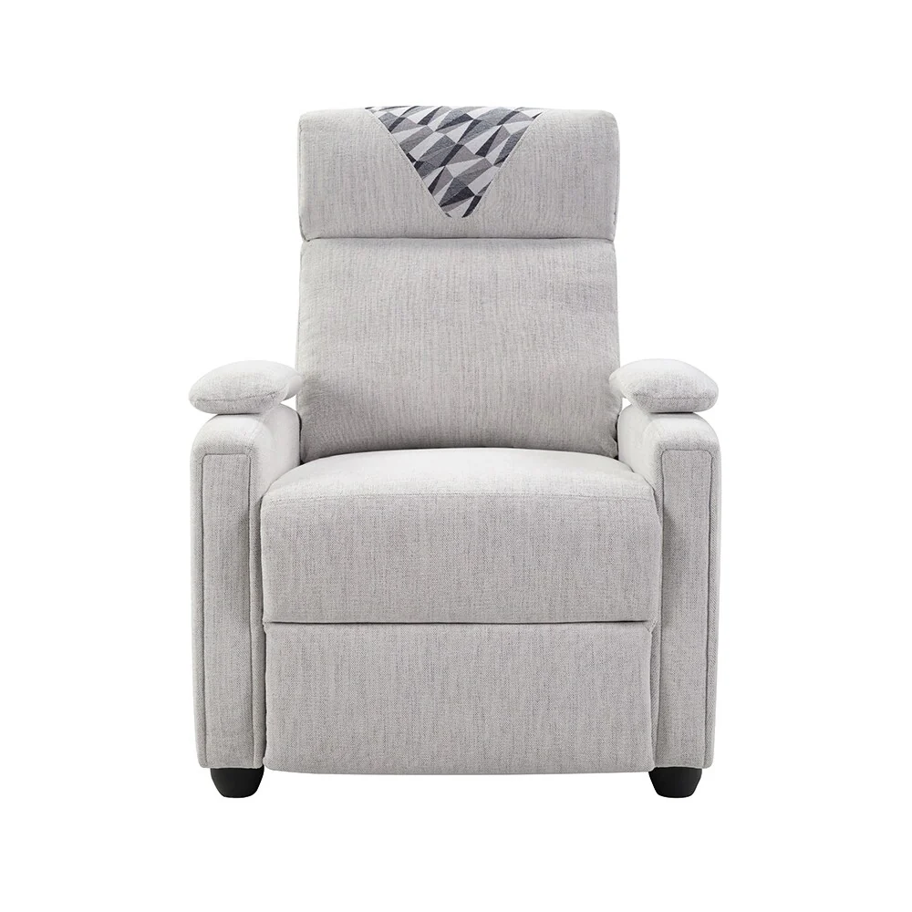 Manual Recliner Chair Classic Design with Plush Arms Back,Living Room