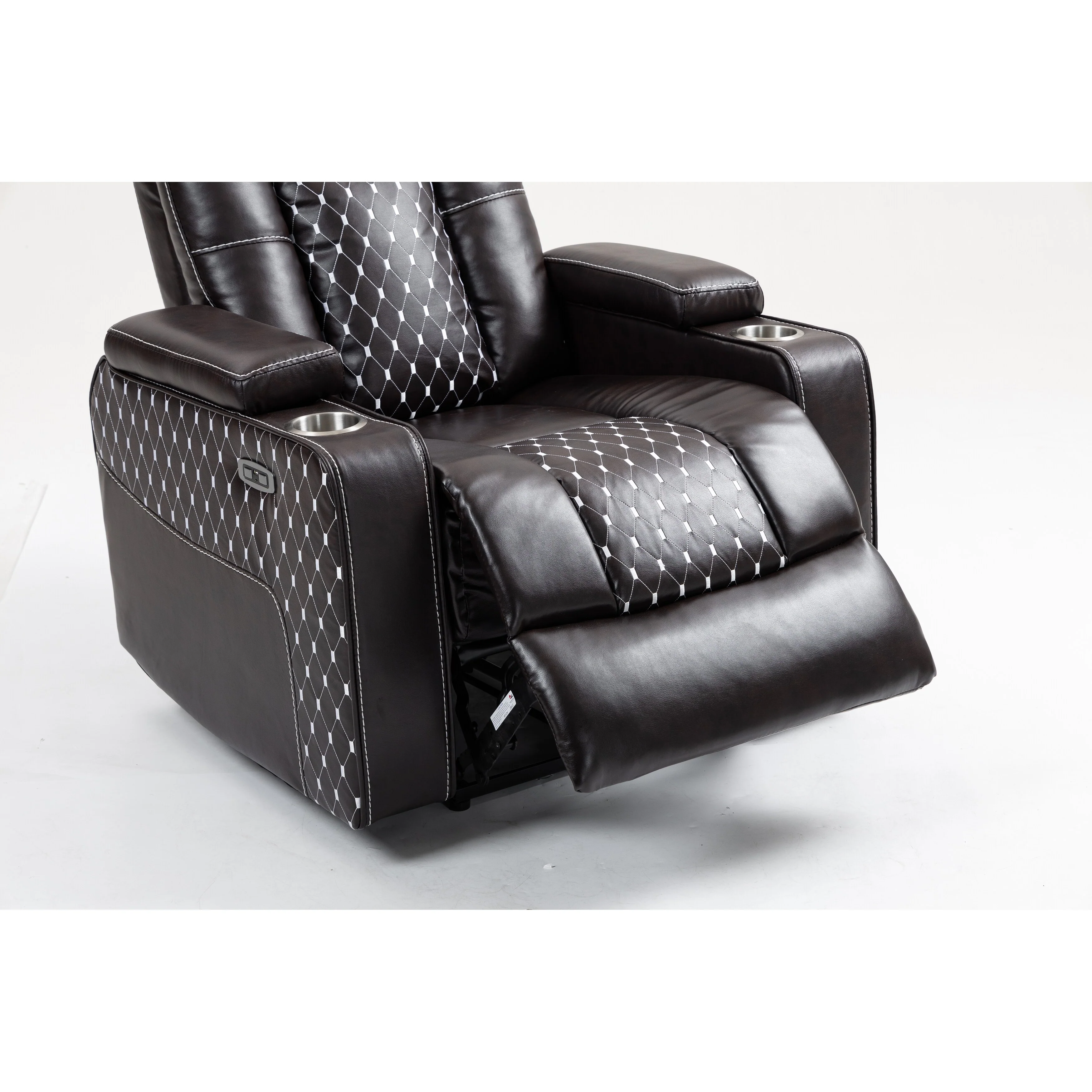 Massage Lift Recliner with Dual Remotes, Wireless Charging & Cup Holder