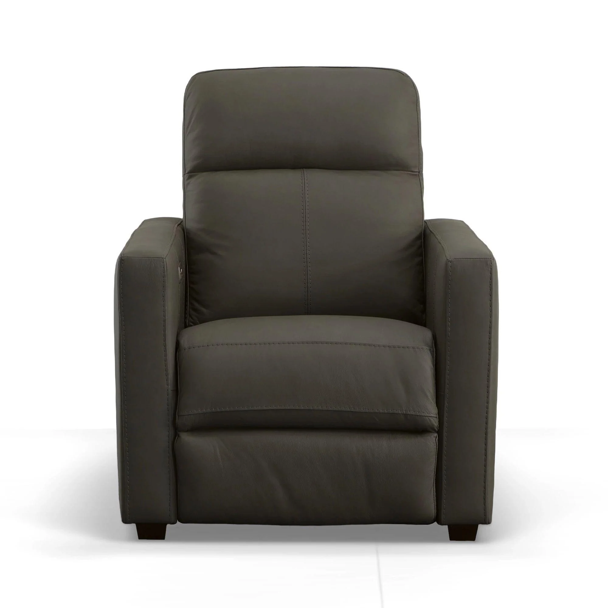 Broadway Premium Leather Power Recliner with Power Headrest by Flexsteel