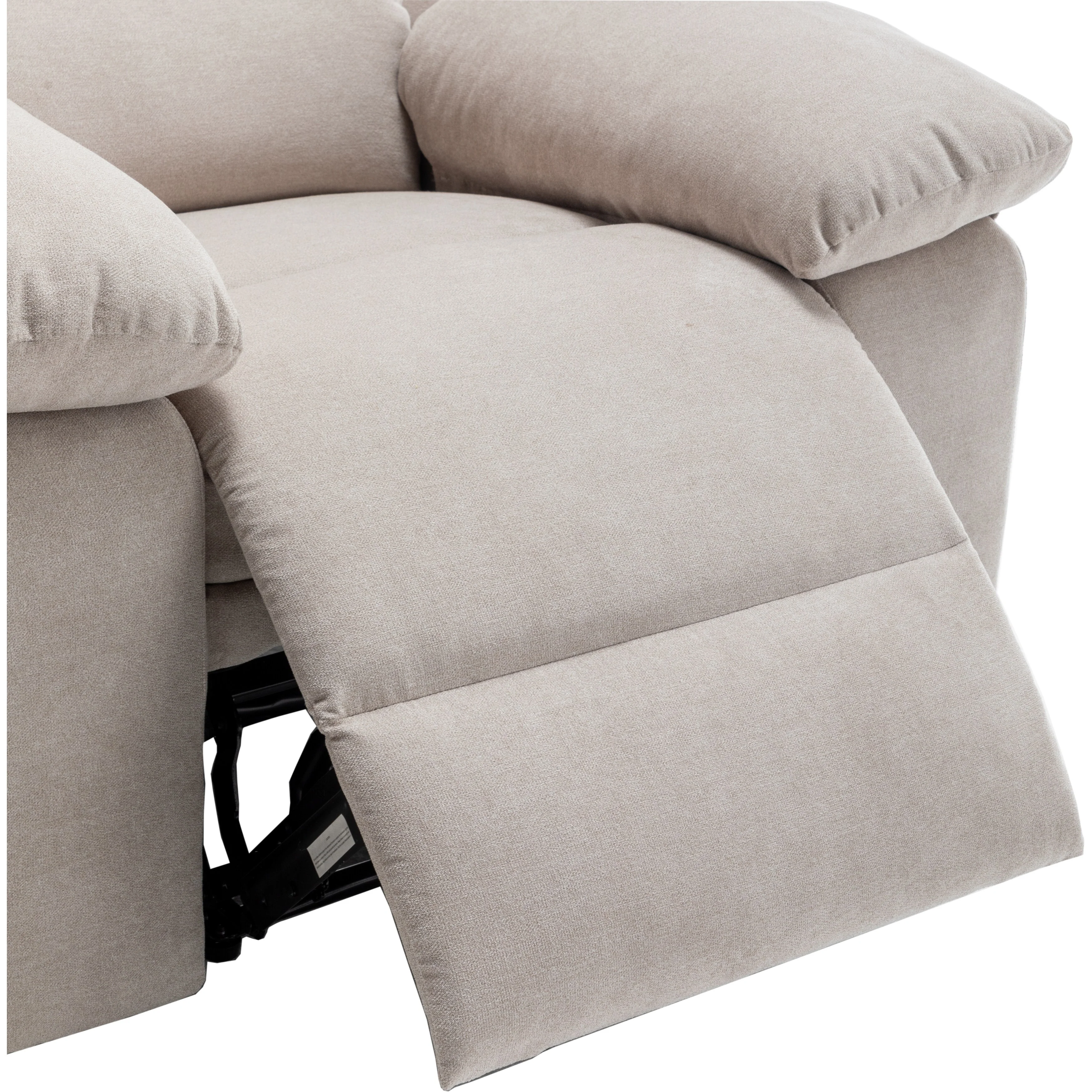 Electric Recliner Chair with Massage, Lumbar Heat & Steel Frame