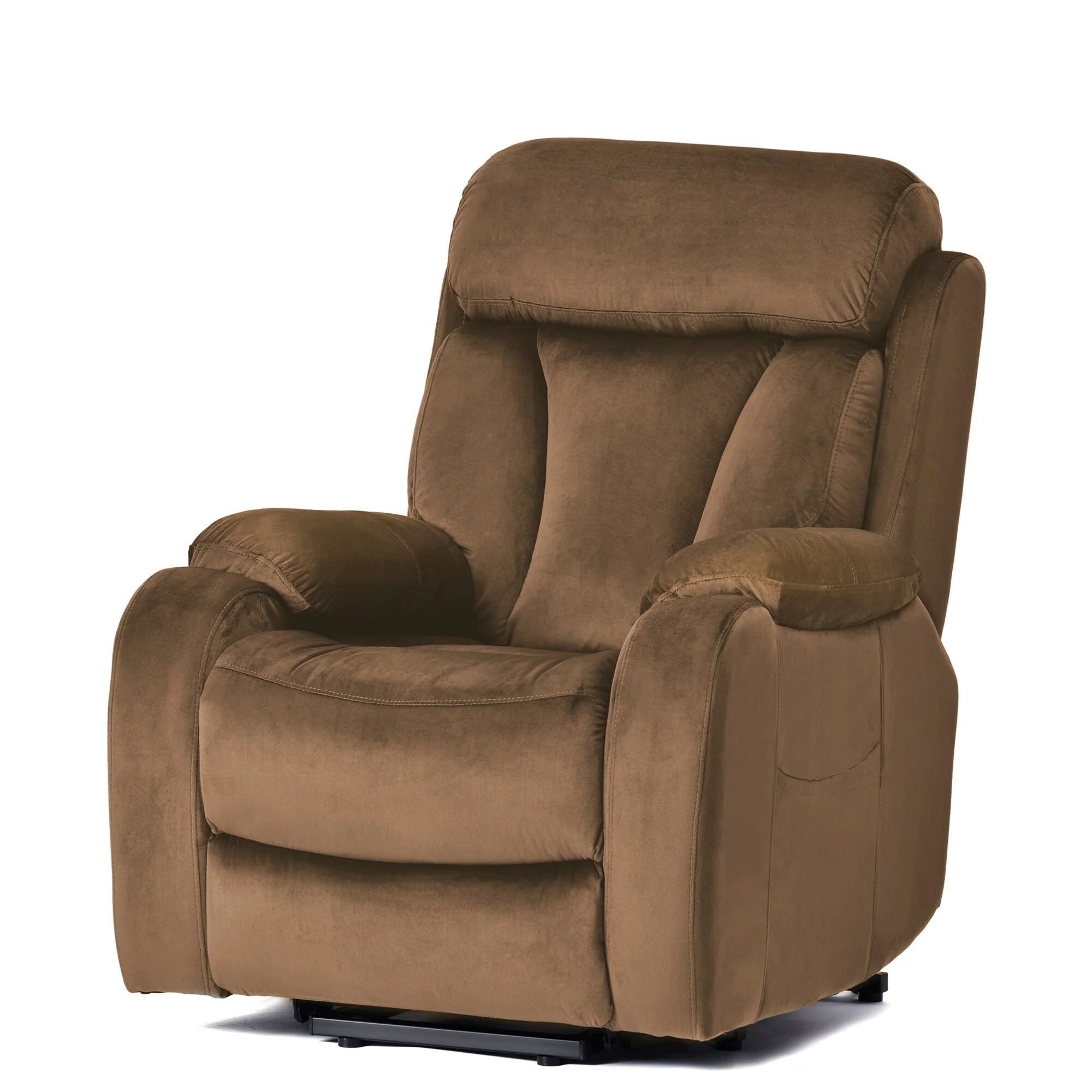 Wide Recliner Chair (330?lbs) with Remote & 180�� Recline