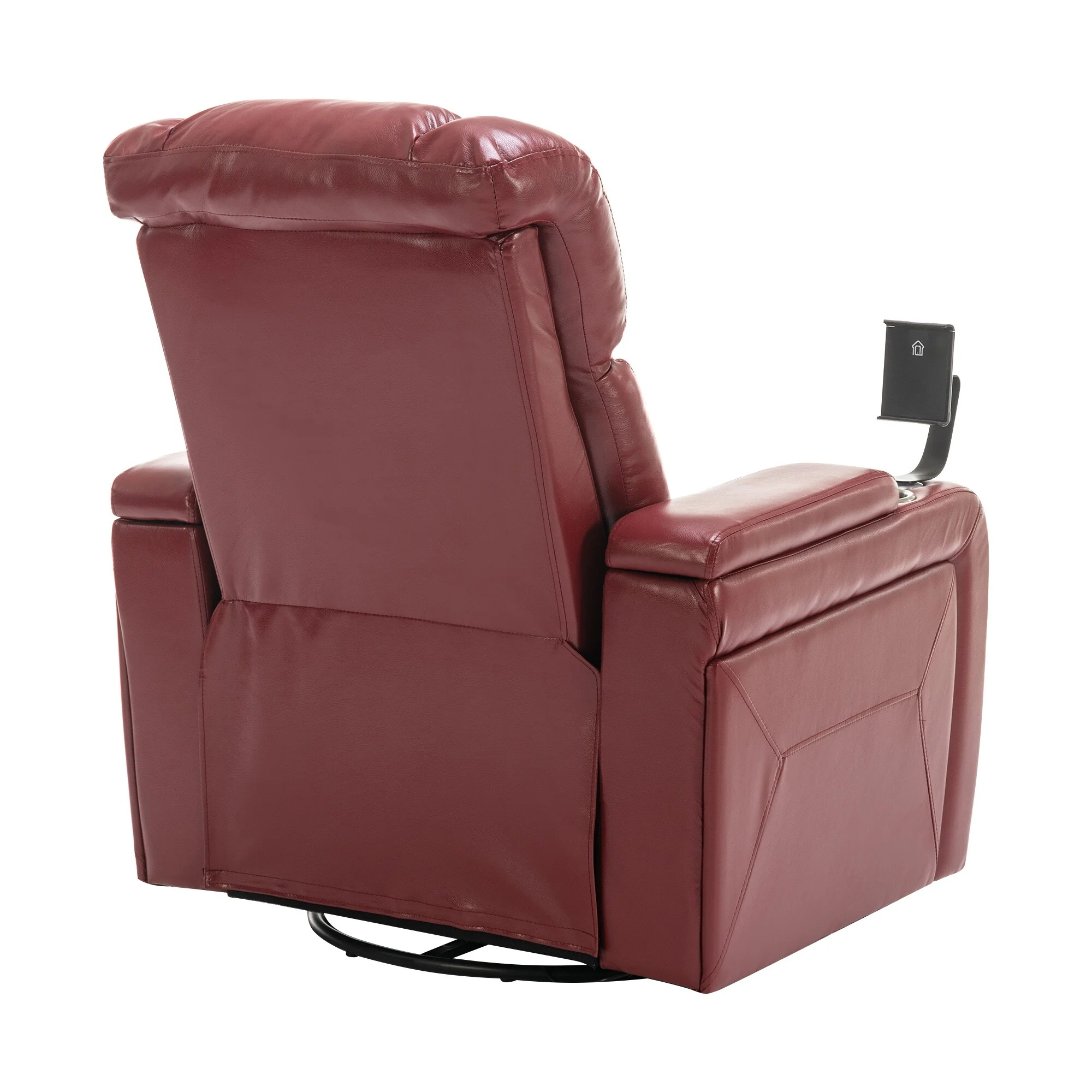Power Recliner Chair with 270�� Swivel, Tray, USB & Cup Holders
