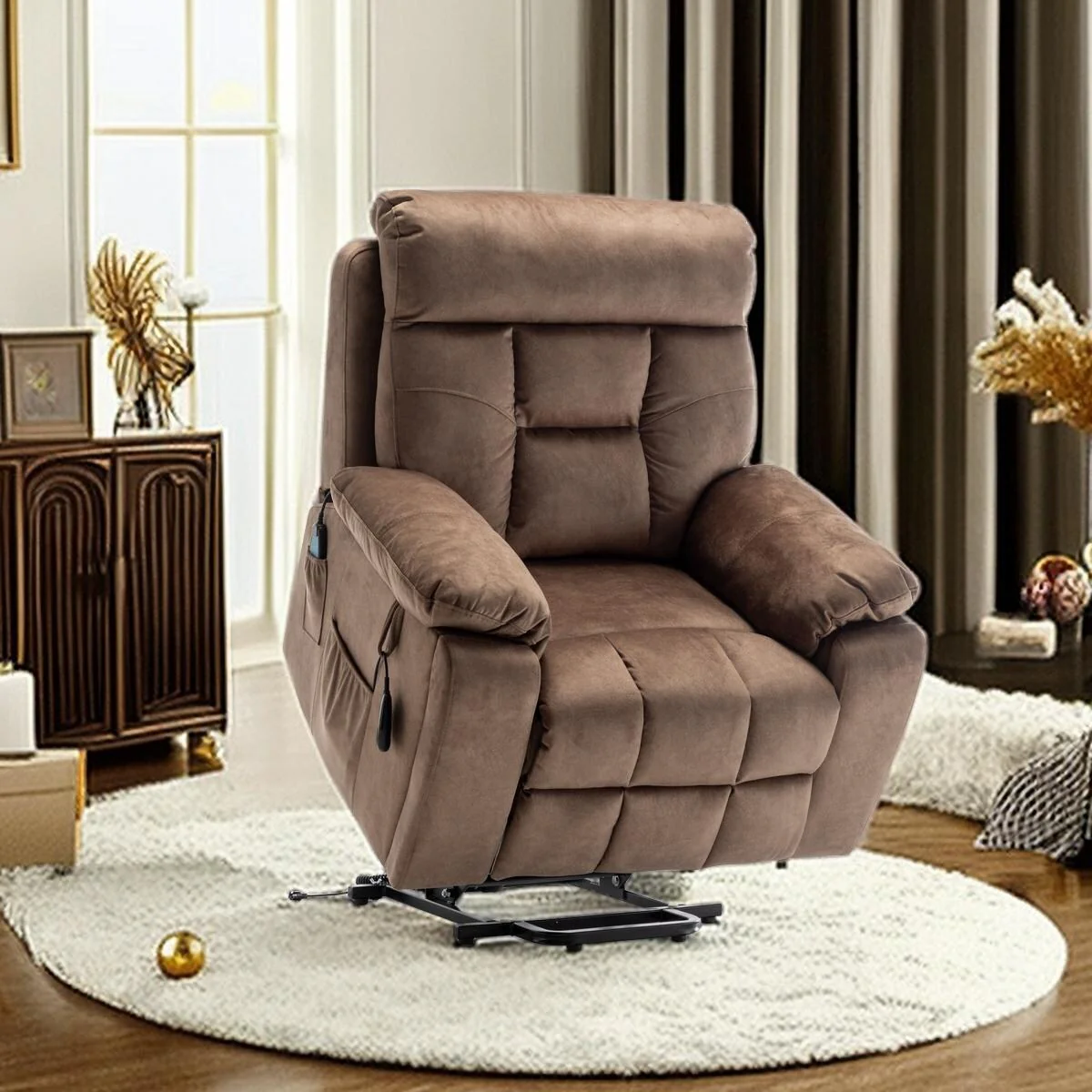 Electric Lift Chair Recliner with Massage Heating