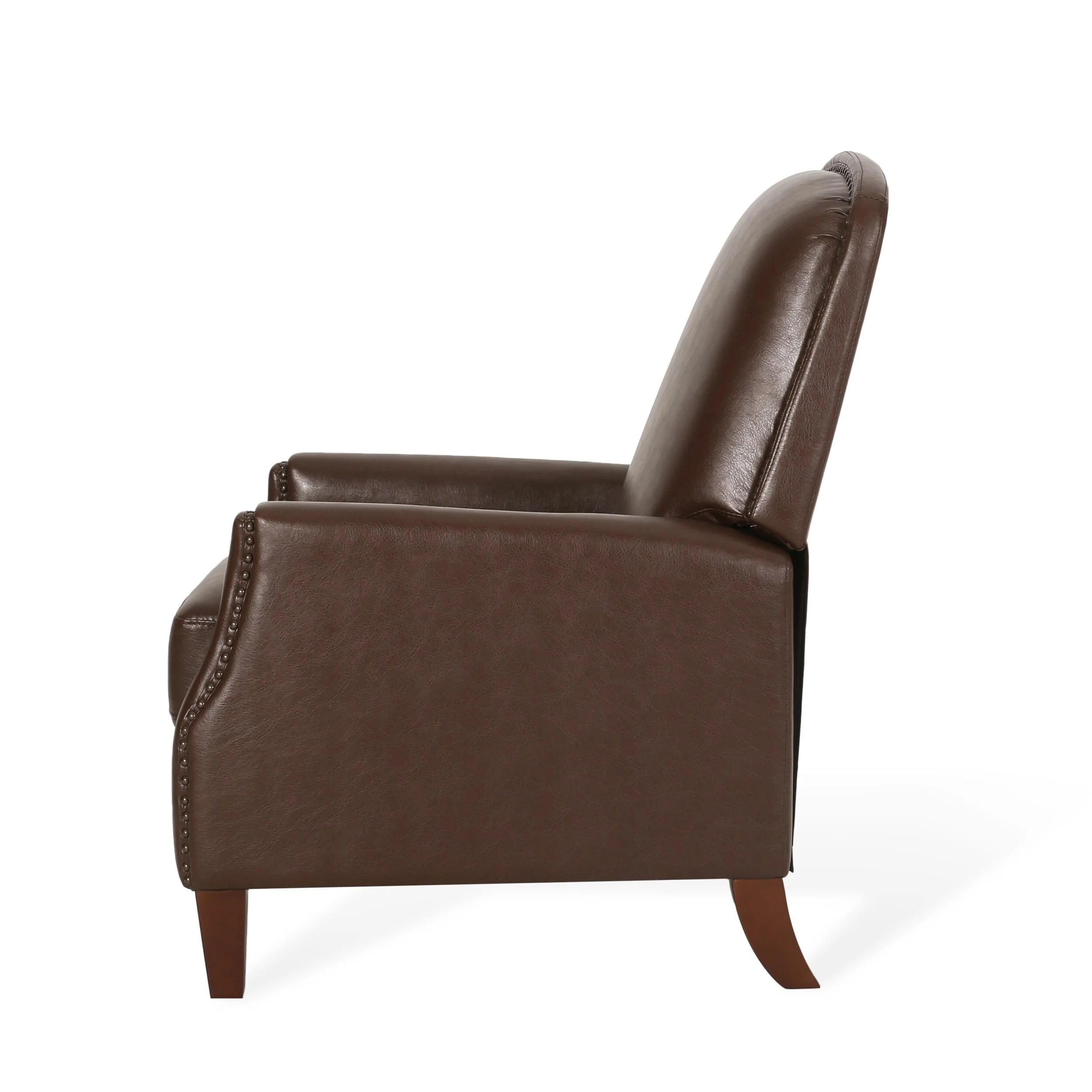 PU Leather Recliner Chair with Rivets