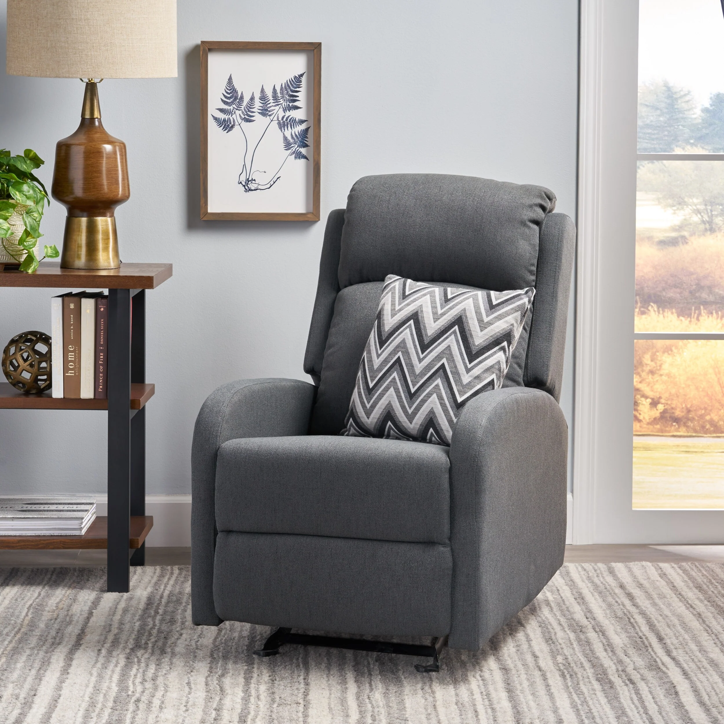 25 Wide Manual Rocker Standard Recliner