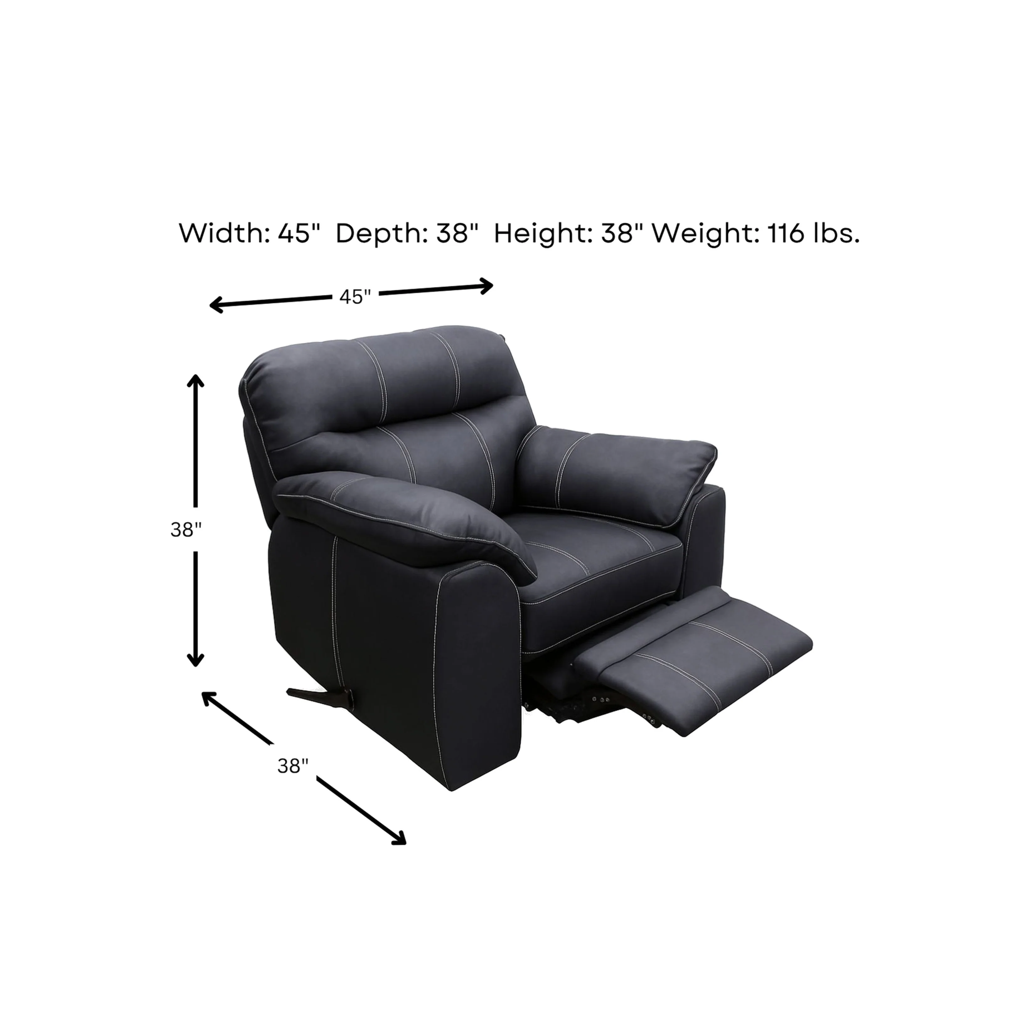 Woodhaven Furniture Timberline Rocking Recliner