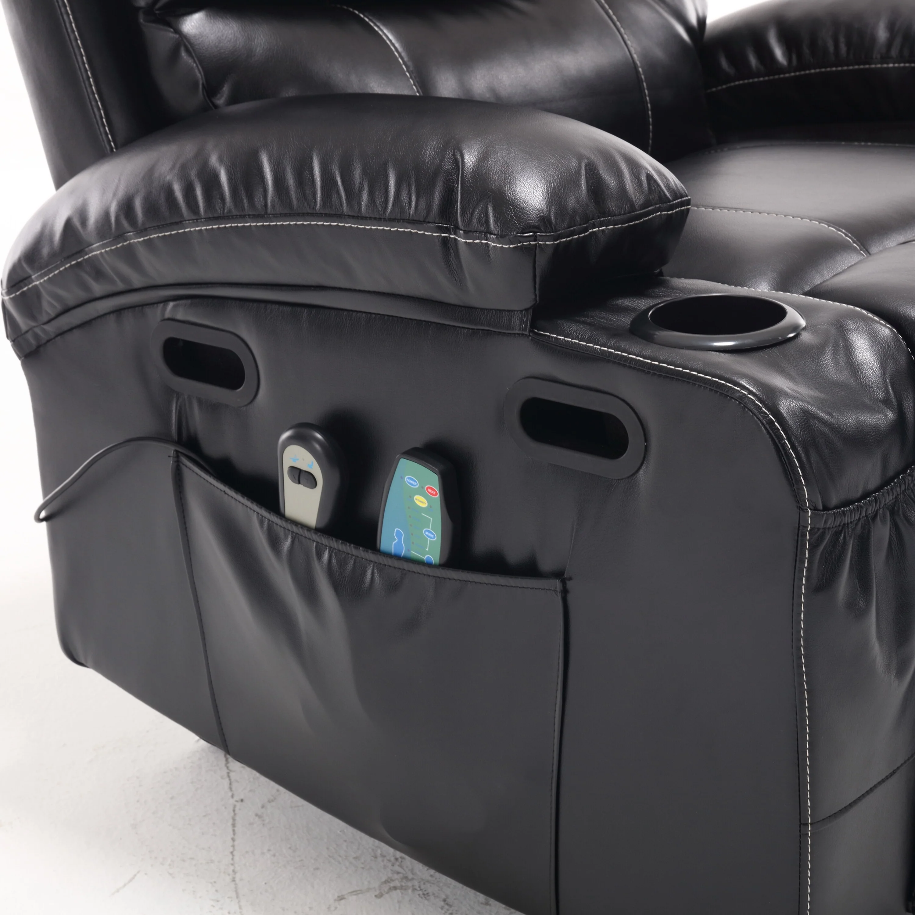 Power Lift Recliner with 4-Way Vibration Massage and Heating - 5 Modes, 2 Intensity Levels, 3 Timer Settings