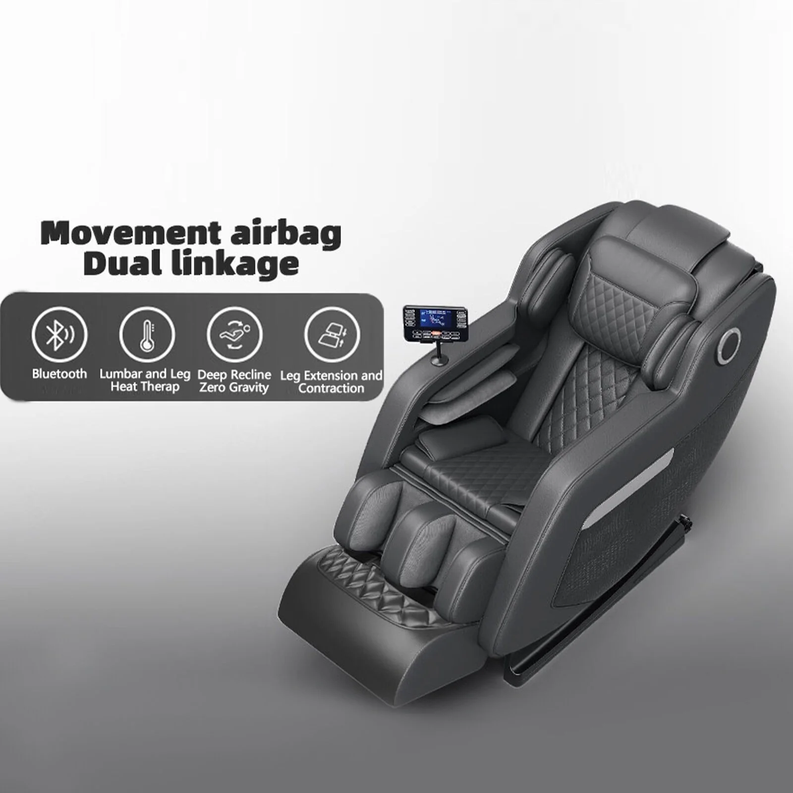Zero Gravity Massage Recliner Chair with Full Body Massage, Heating, and Built-in Bluetooth Audio