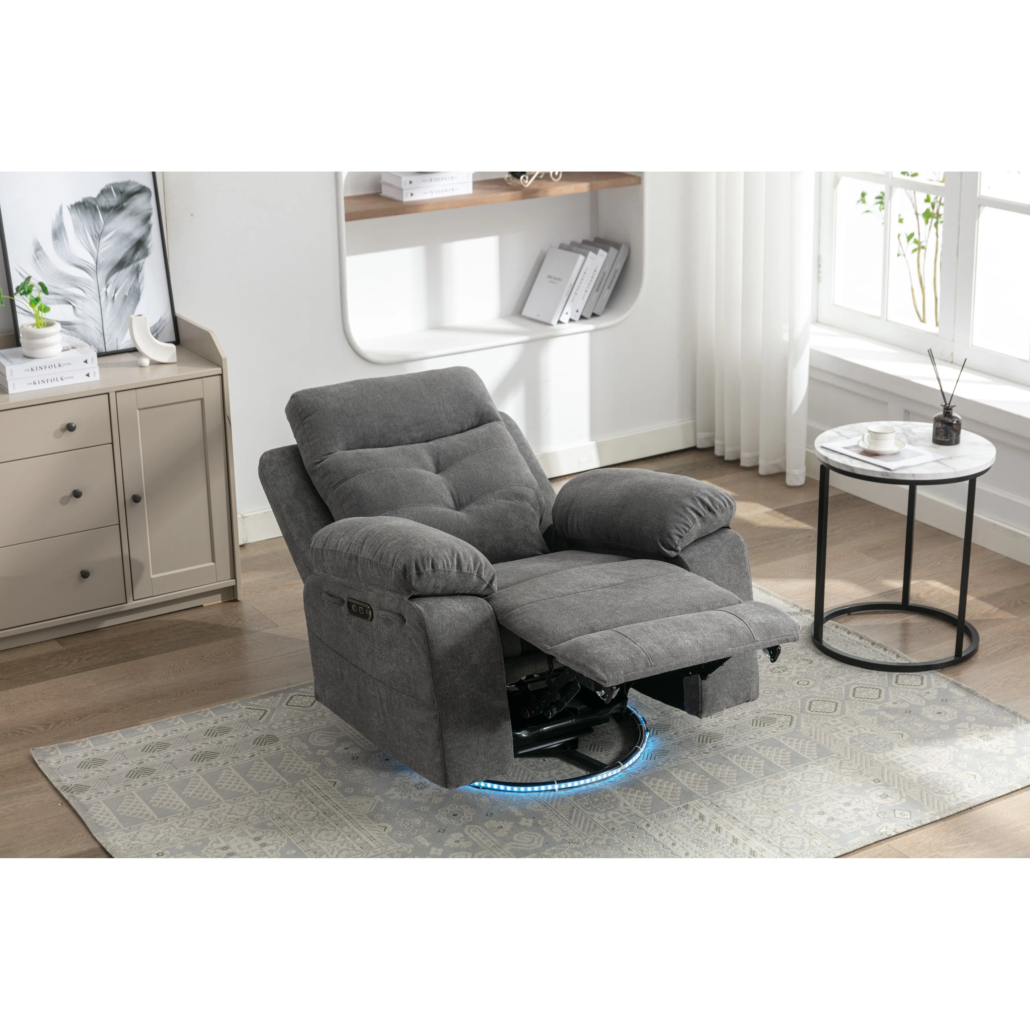 Power Recliner Glider Chair