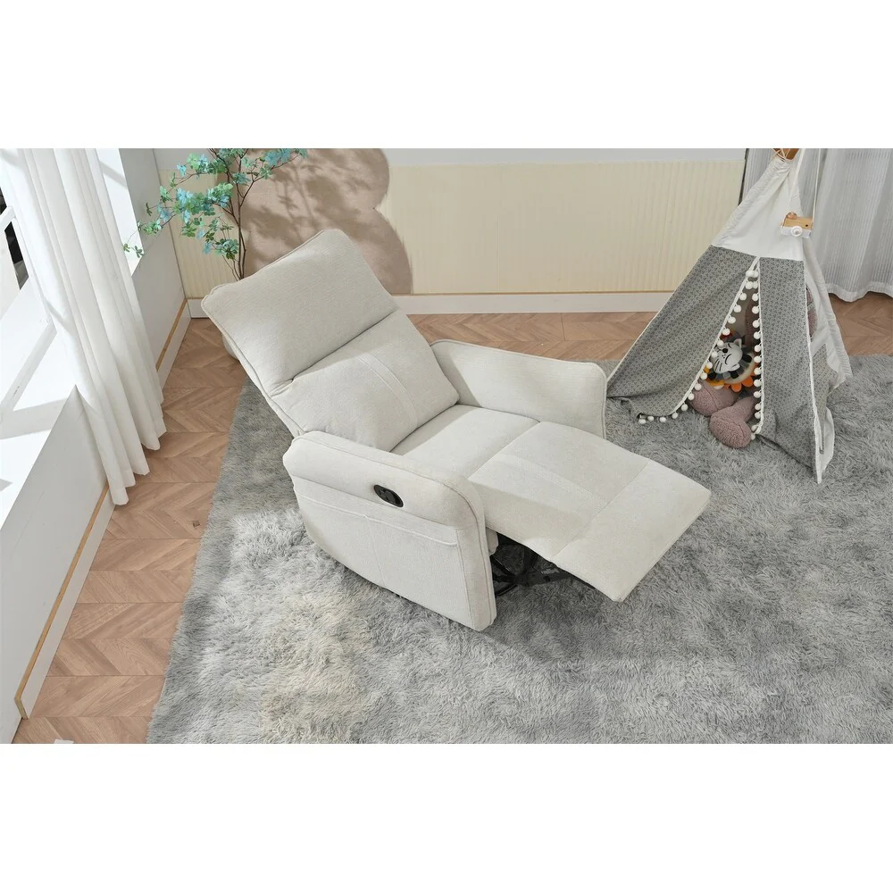 360�� Swivel Rocker Recliner Chair