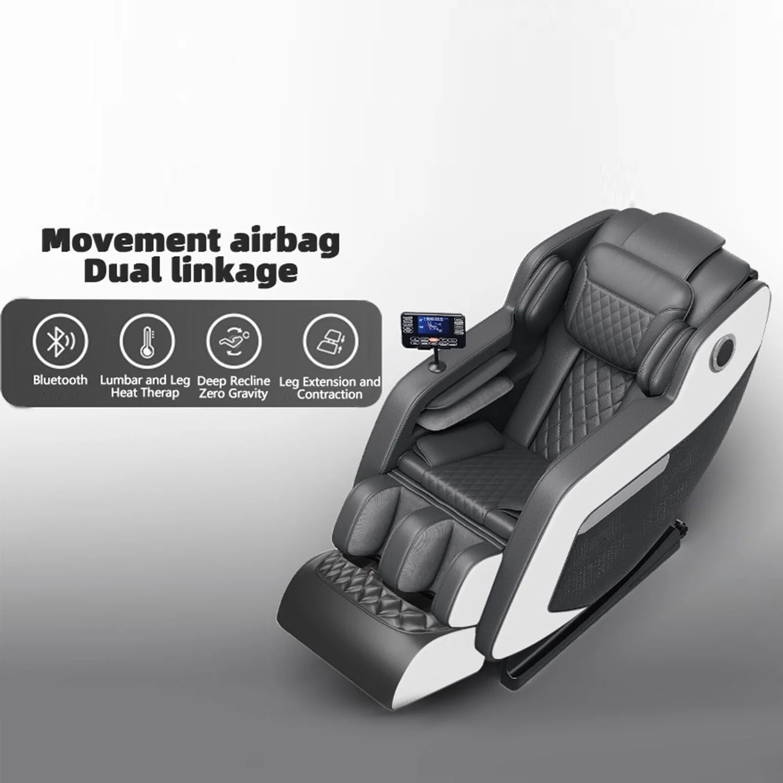 Zero?Gravity Massage Recliner Chair with Bluetooth Audio
