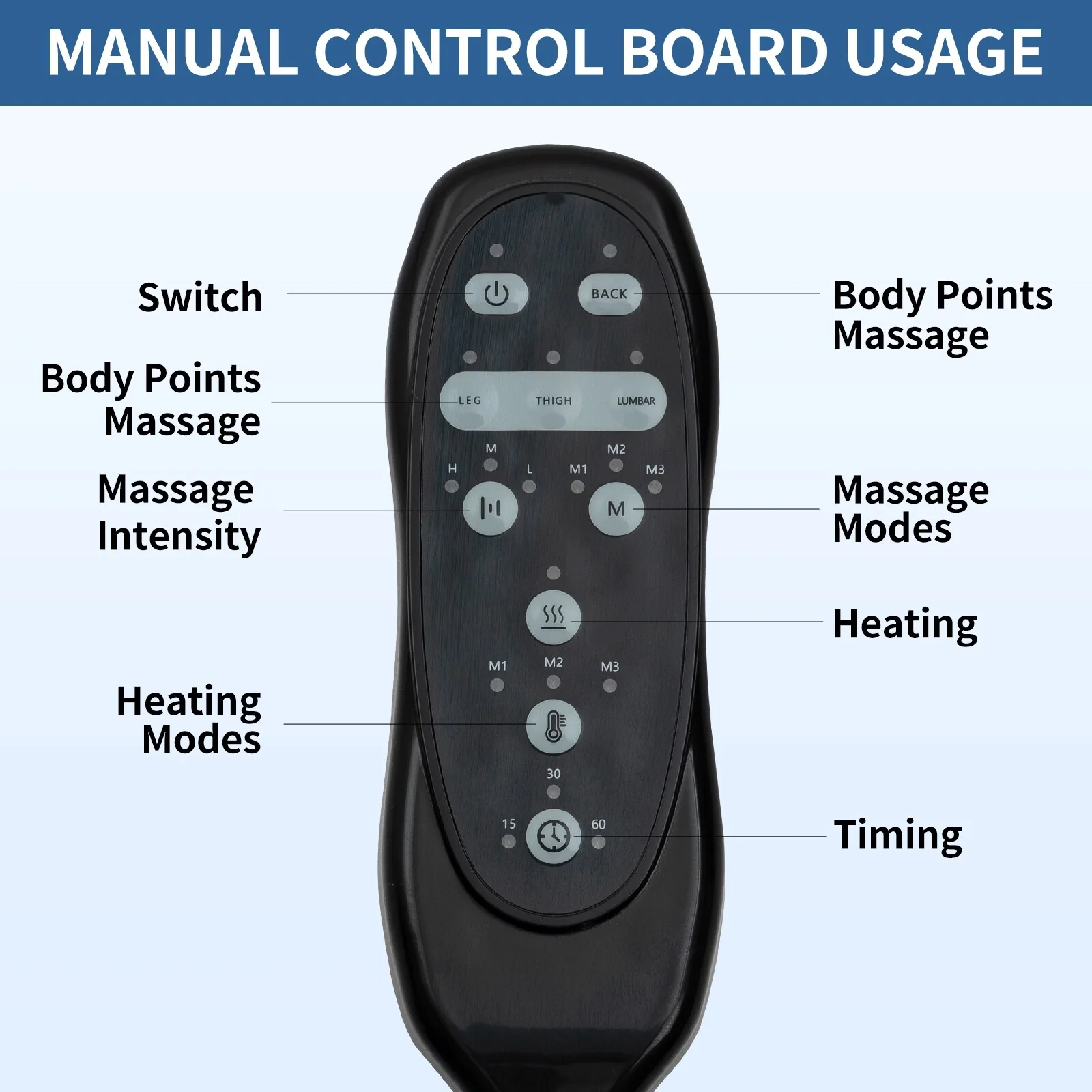 Standard Power Lift Recliner Chair with Full?Body Massage & USB