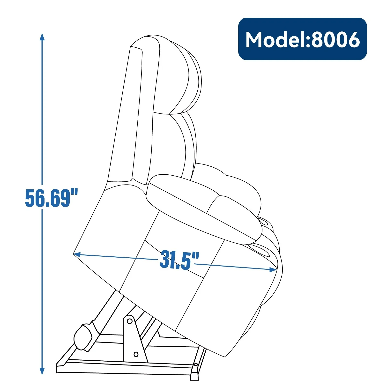 Power Lift Recliner Chair