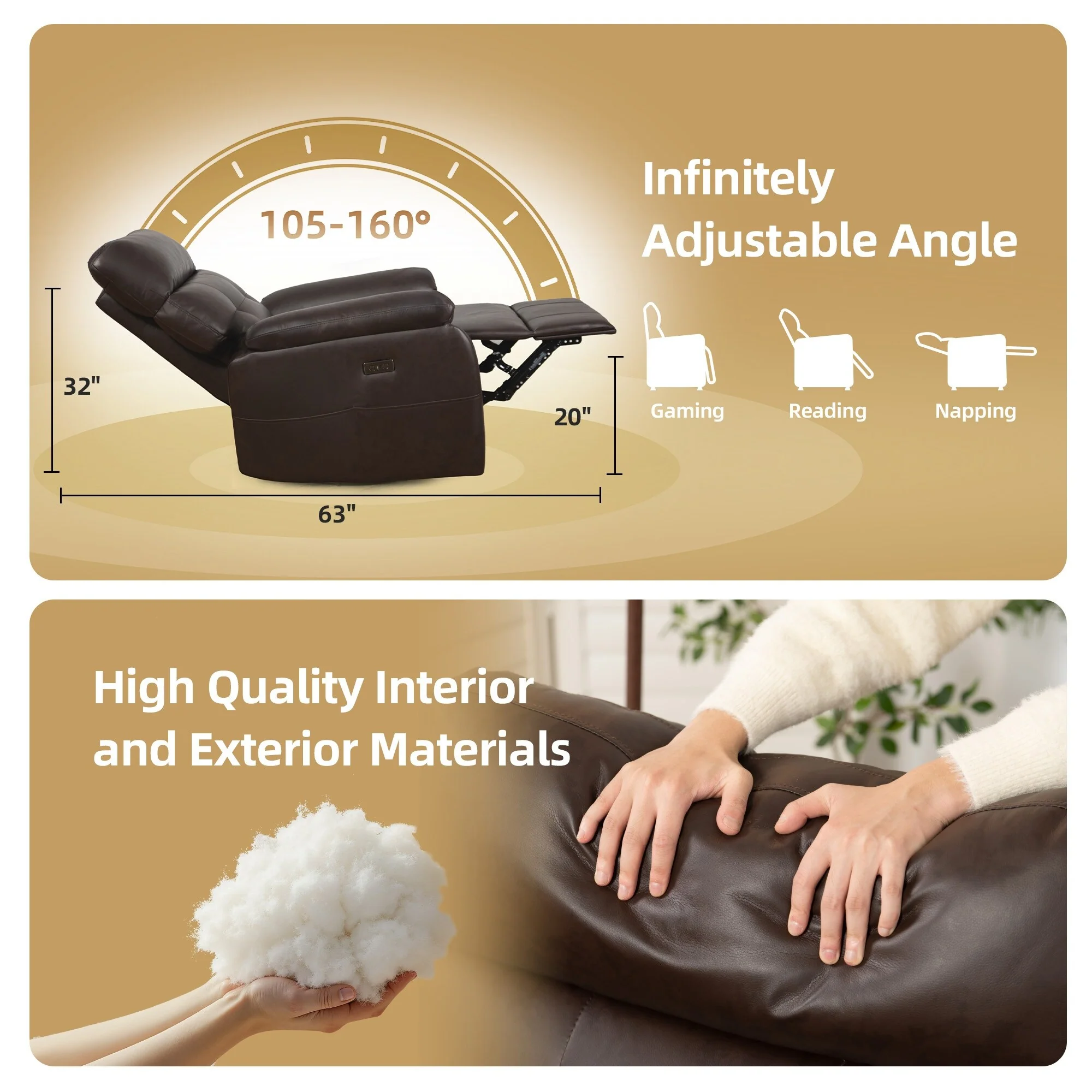 Power Zero Gravity Recliner Chair