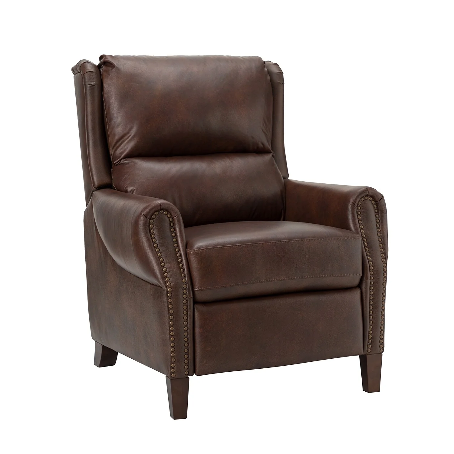Alicia 32.68 Wide Genuine Leather Manual Recliner
