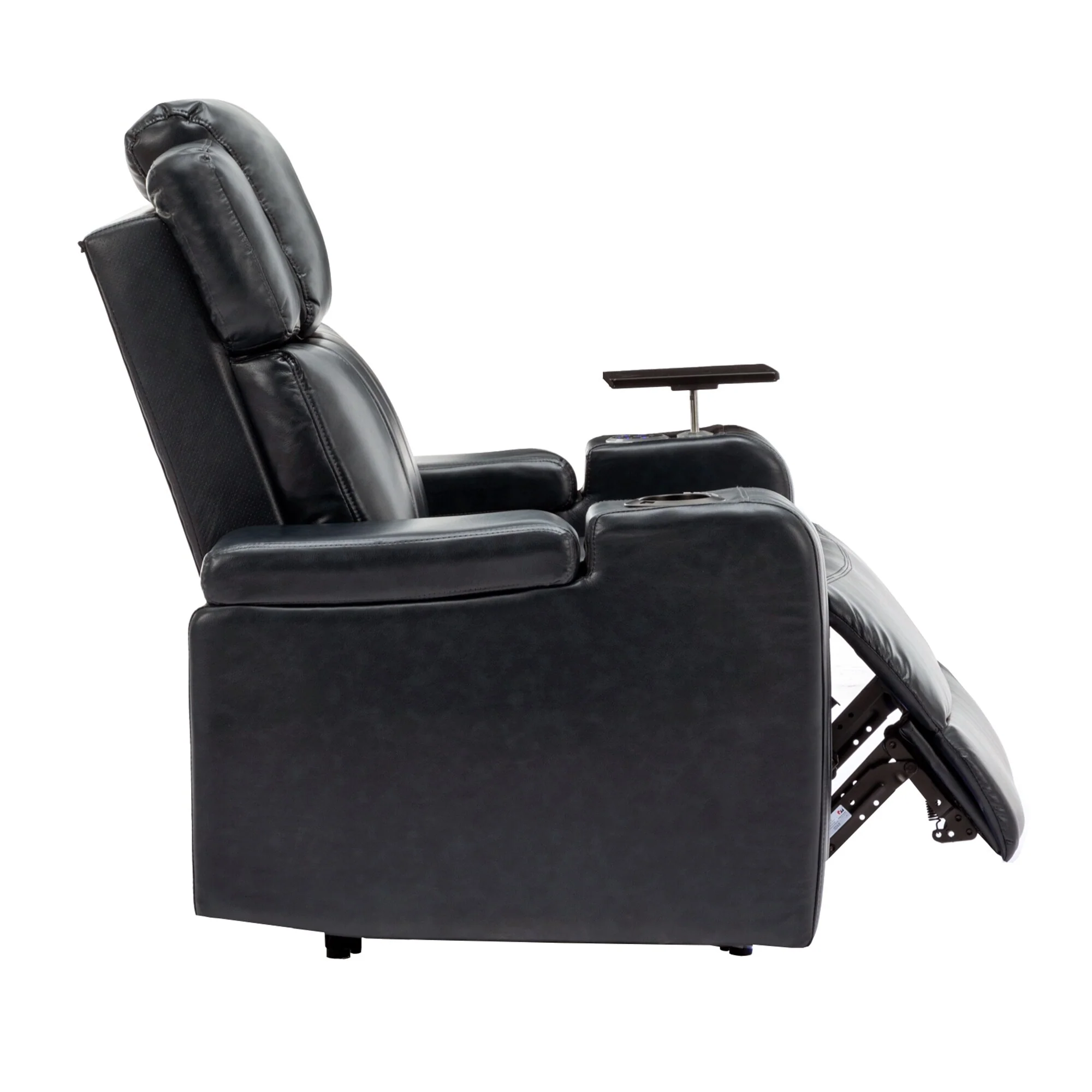 Power Recliner Chair with Cooling Cup Holder, Bluetooth & Tray Table