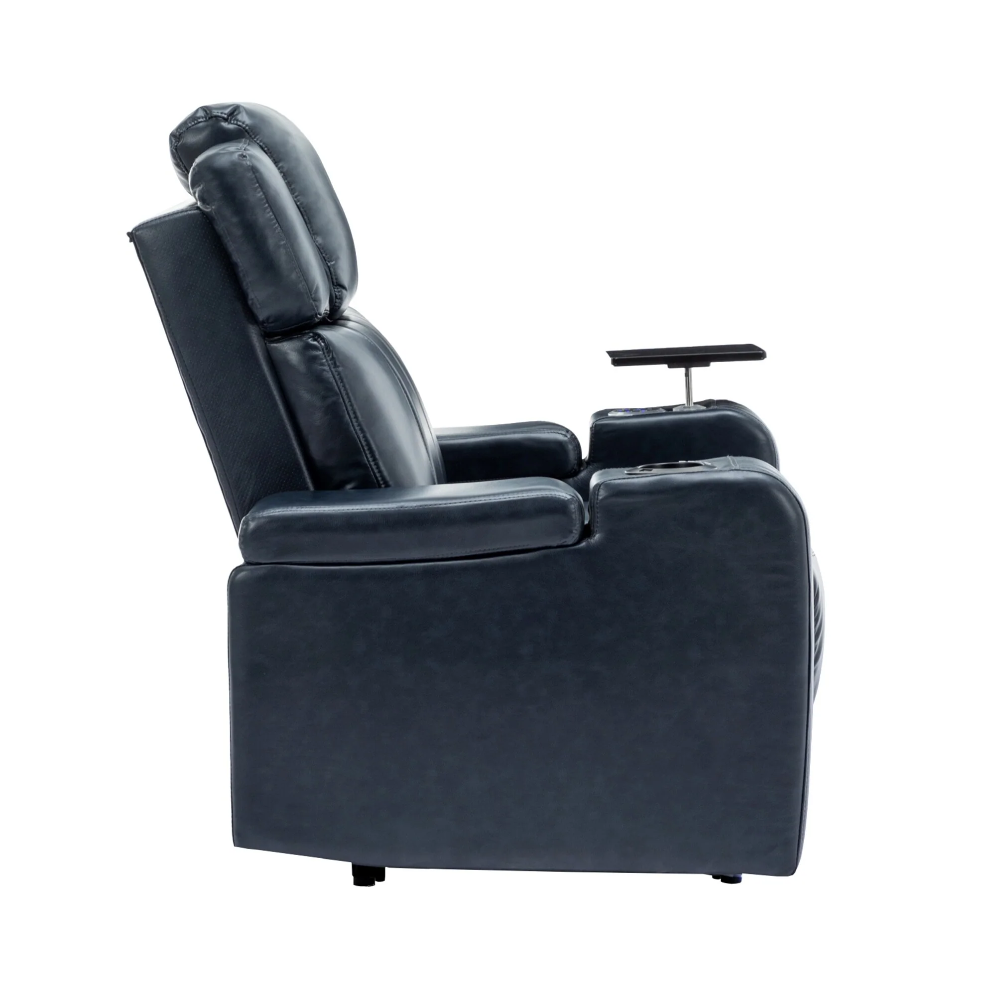 Power Recliner Chair with Cooling Cup Holder, Bluetooth & Tray Table