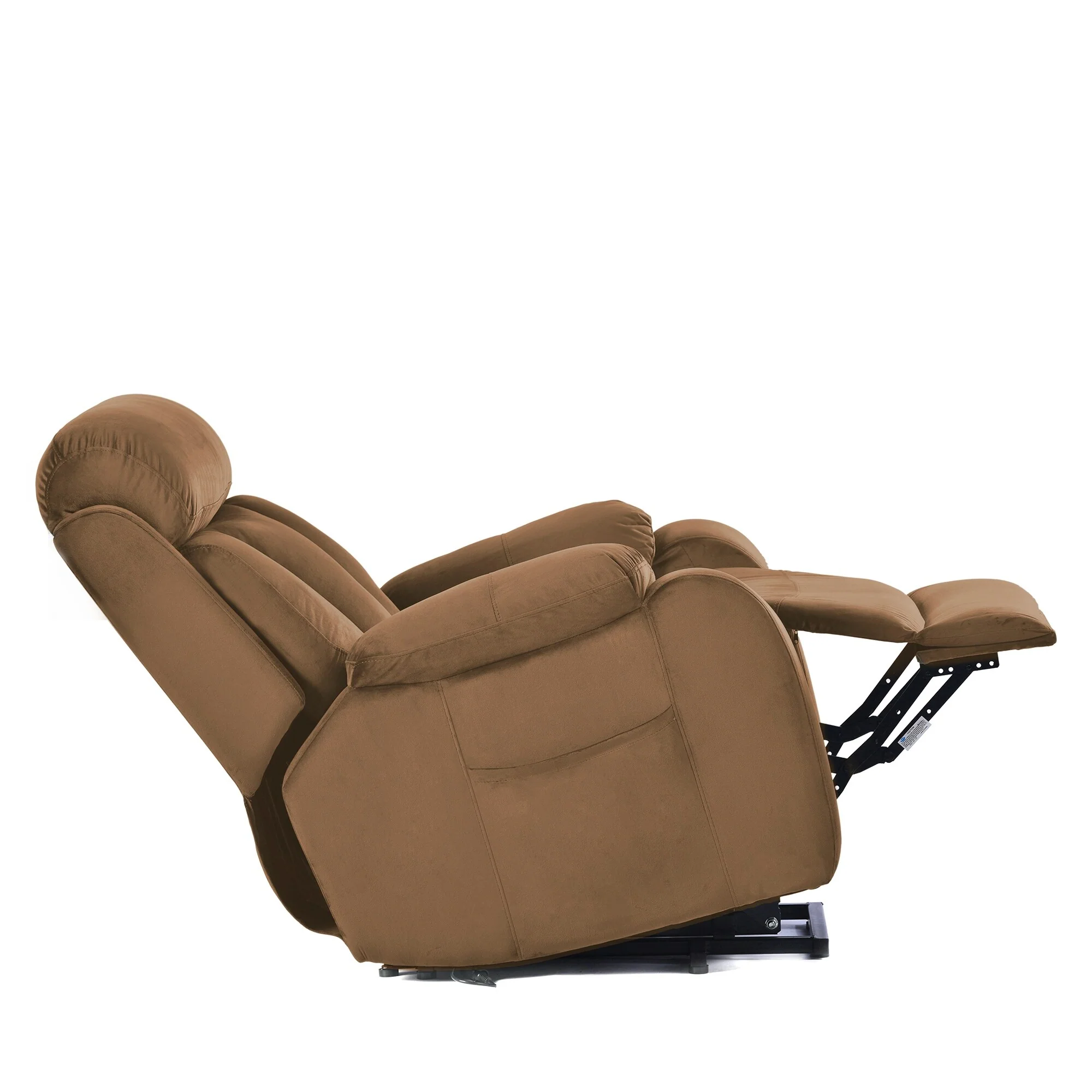 Wide Recliner Chair (330?lbs) with Remote & 180�� Recline