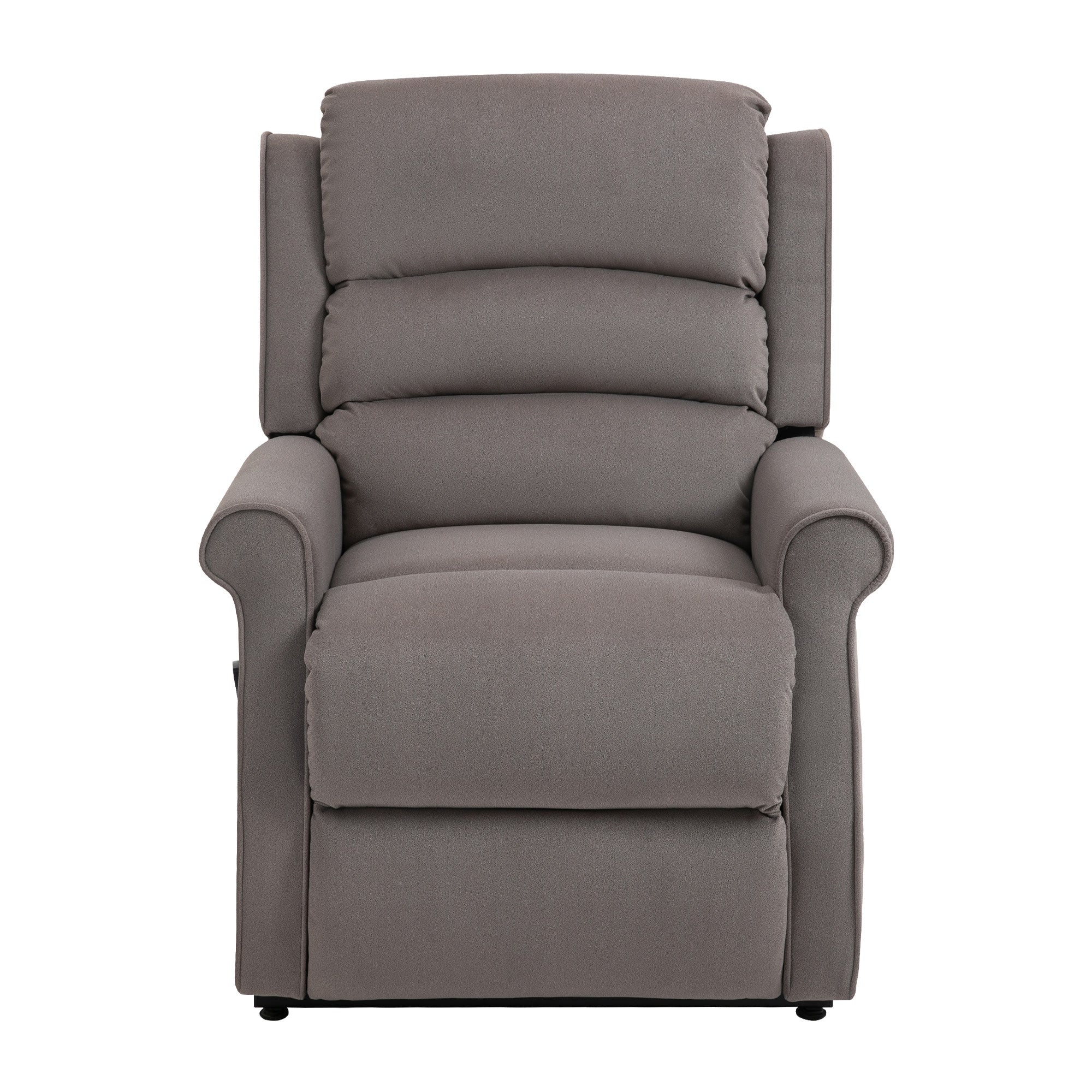 Clihome Chenille Fabric Power Lift Recliner Chair with Massage