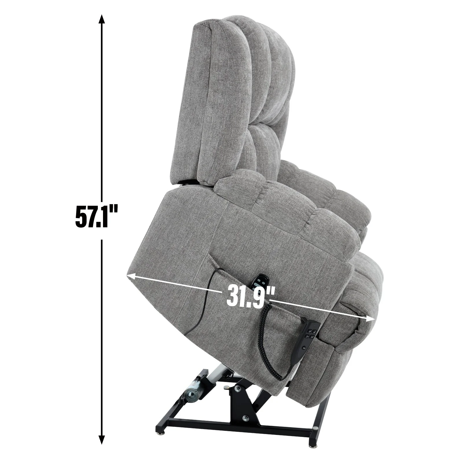 Electric Power Lift Recliners with Power-Remote
