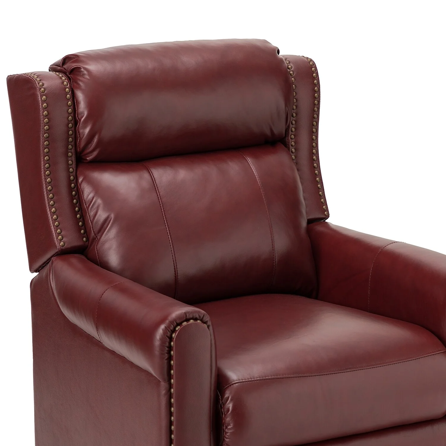 Felisa 32.48 Wide Genuine Leather Manual Recliner