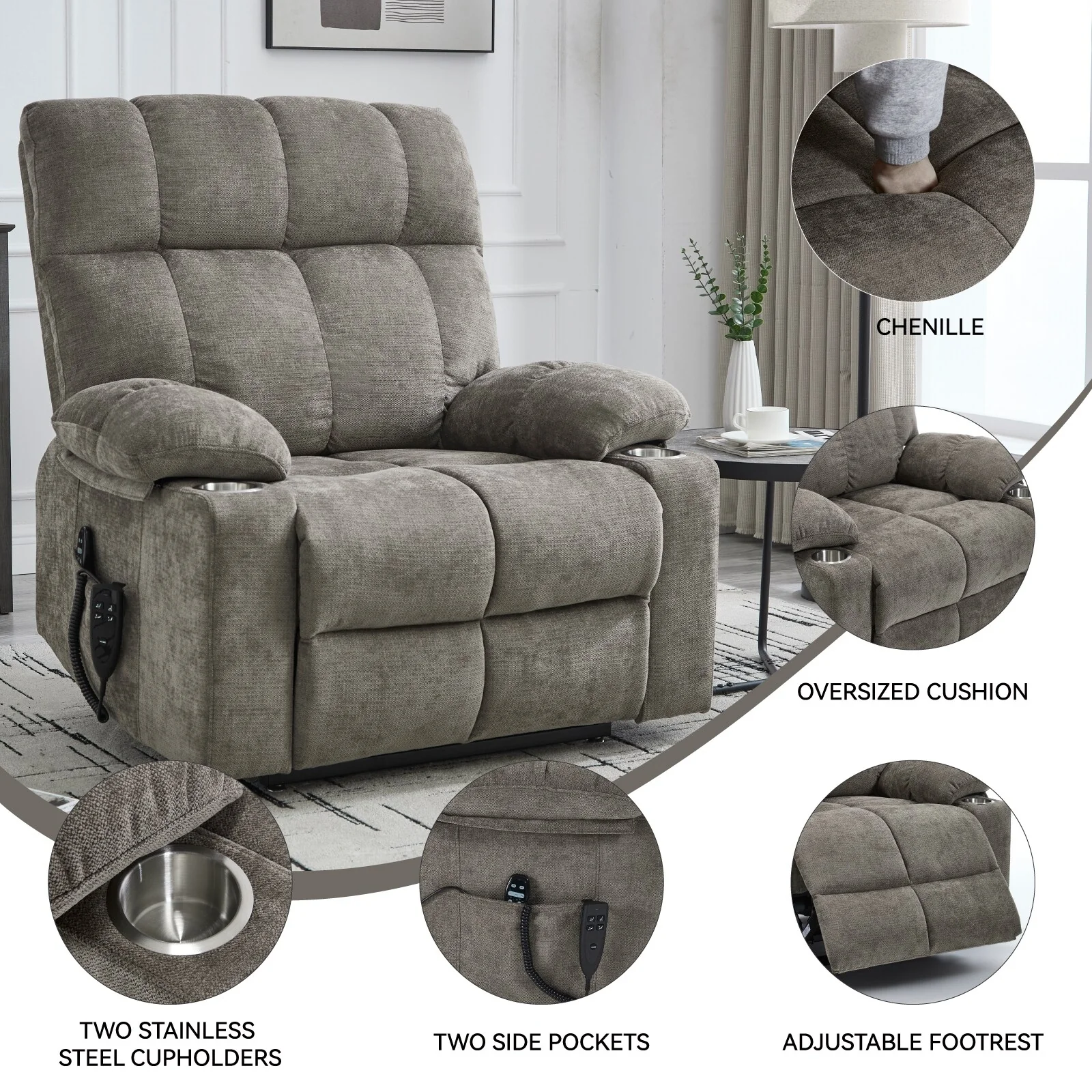 Power Lift Recliner Chair
