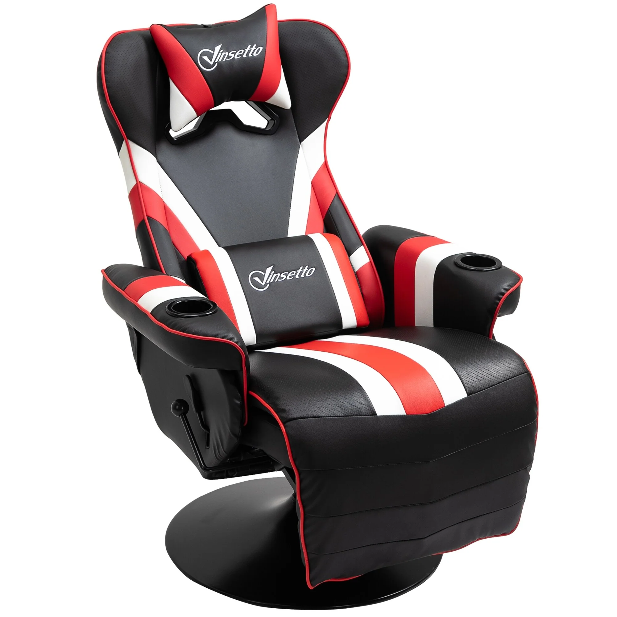 Racing Style Computer Recliner with Lumbar Support