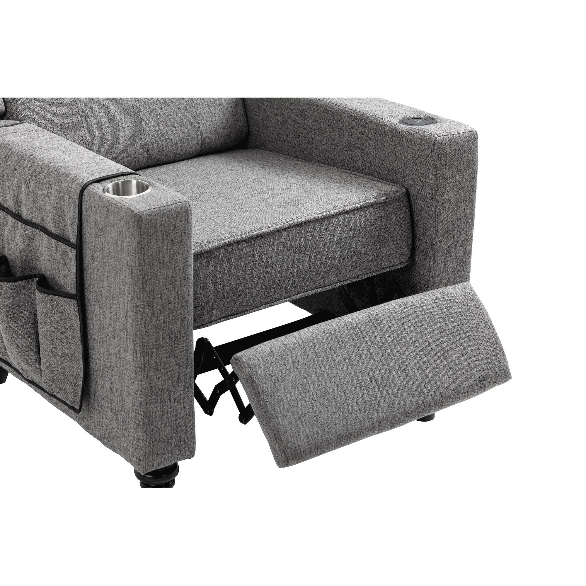 Arm Pushing Recliner Chair