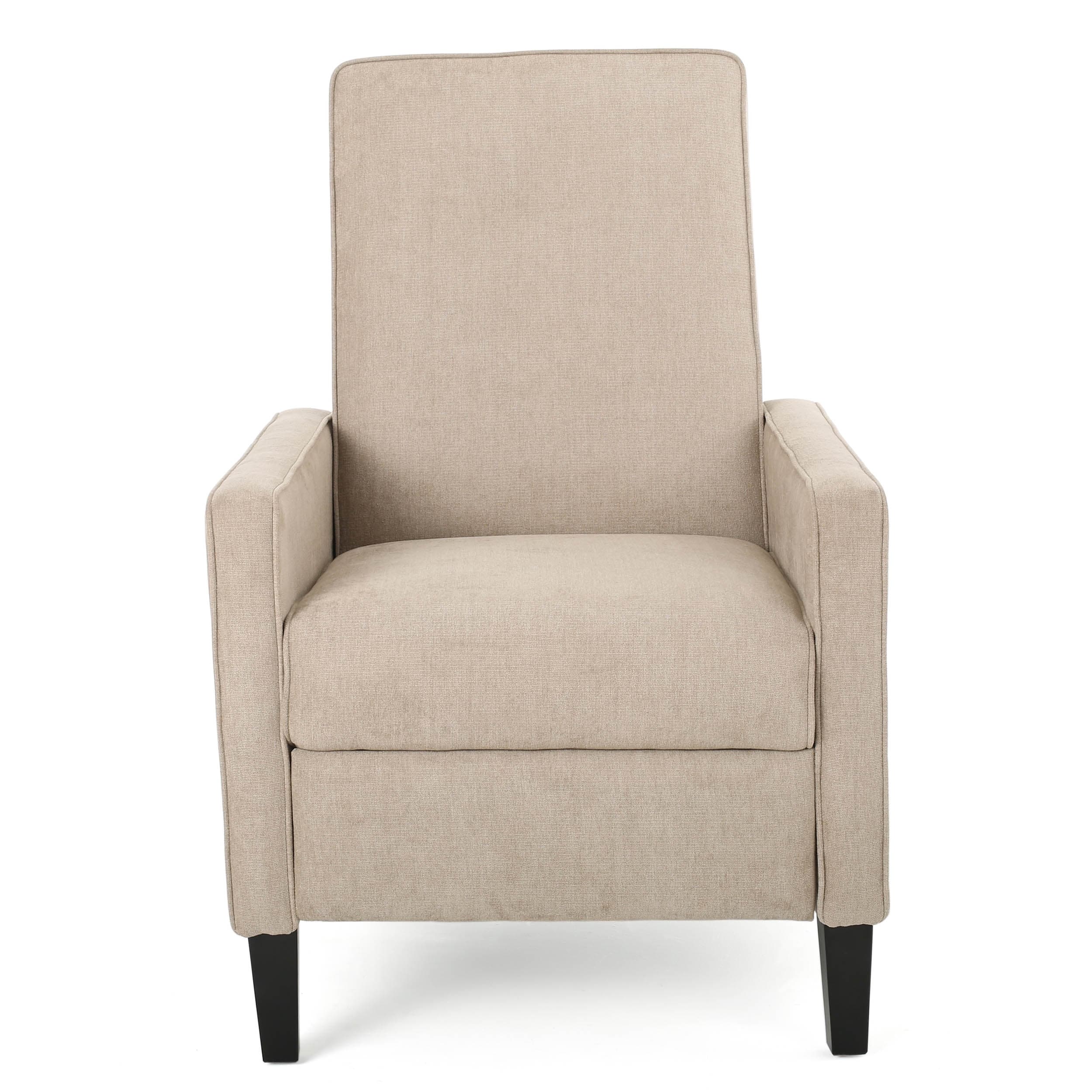 Dalton Fabric Pushback Recliner Club Armchair by Christopher Knight Home