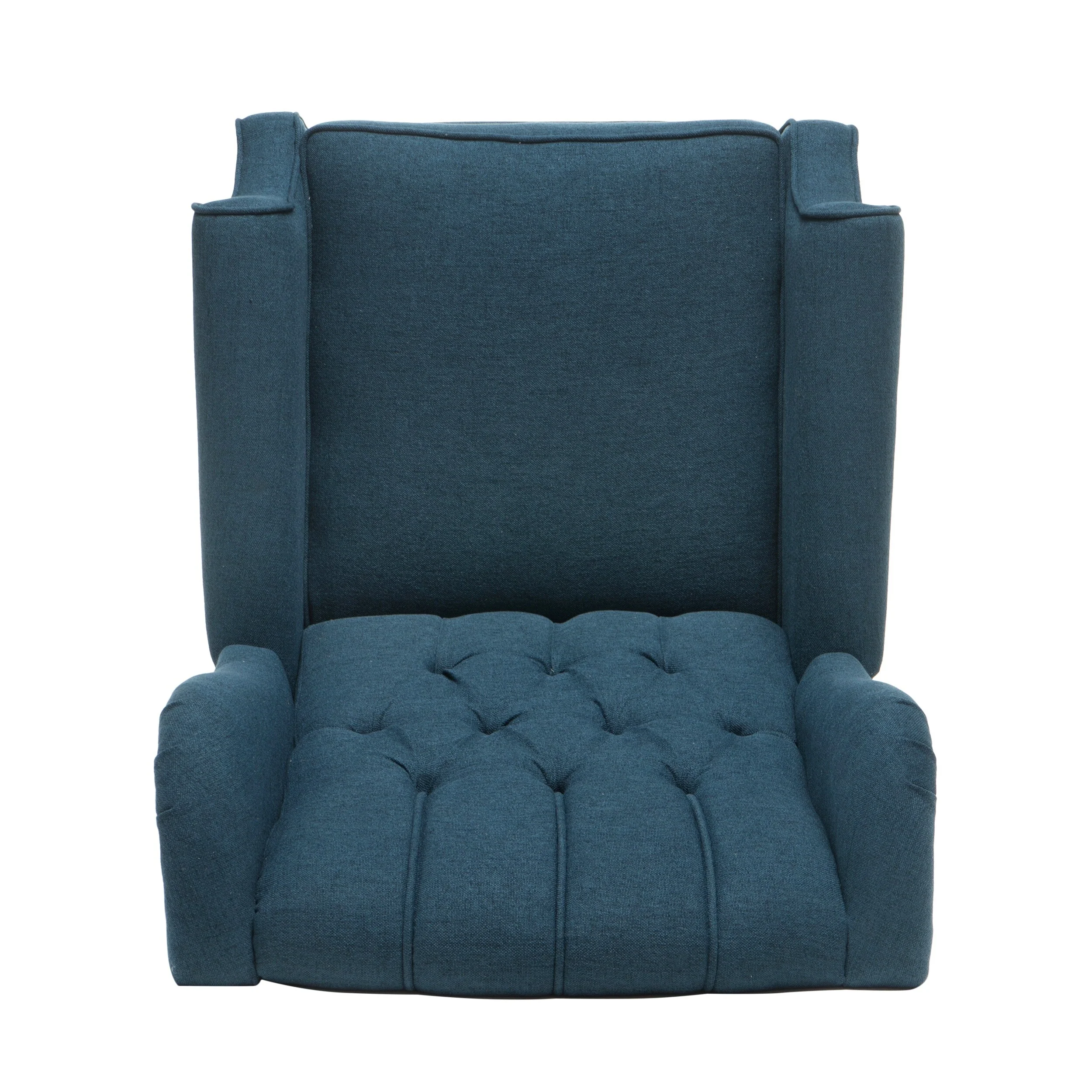 Walter Tufted Fabric Wingback Recliner Club Chair by Christopher Knight Home