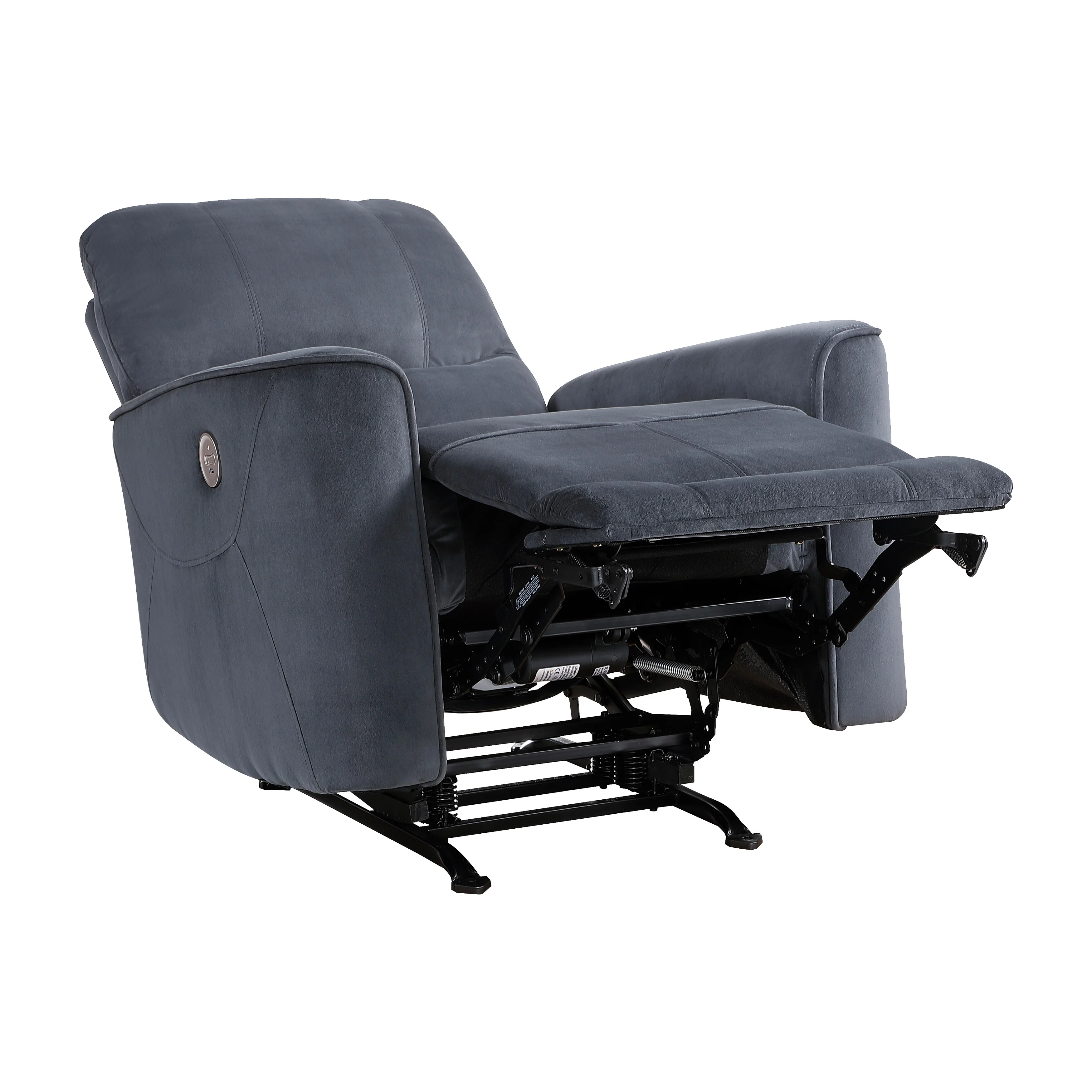 Ripon Velvet Power Rocker Reclining Chair