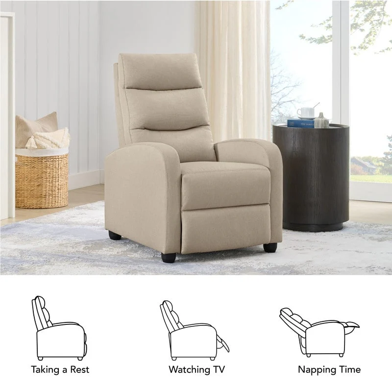 Olivia Push Back Recliner Armchair