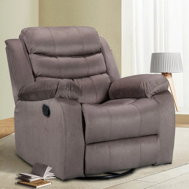 Standard Recliner with Rocking and Swivel Function for Living Room