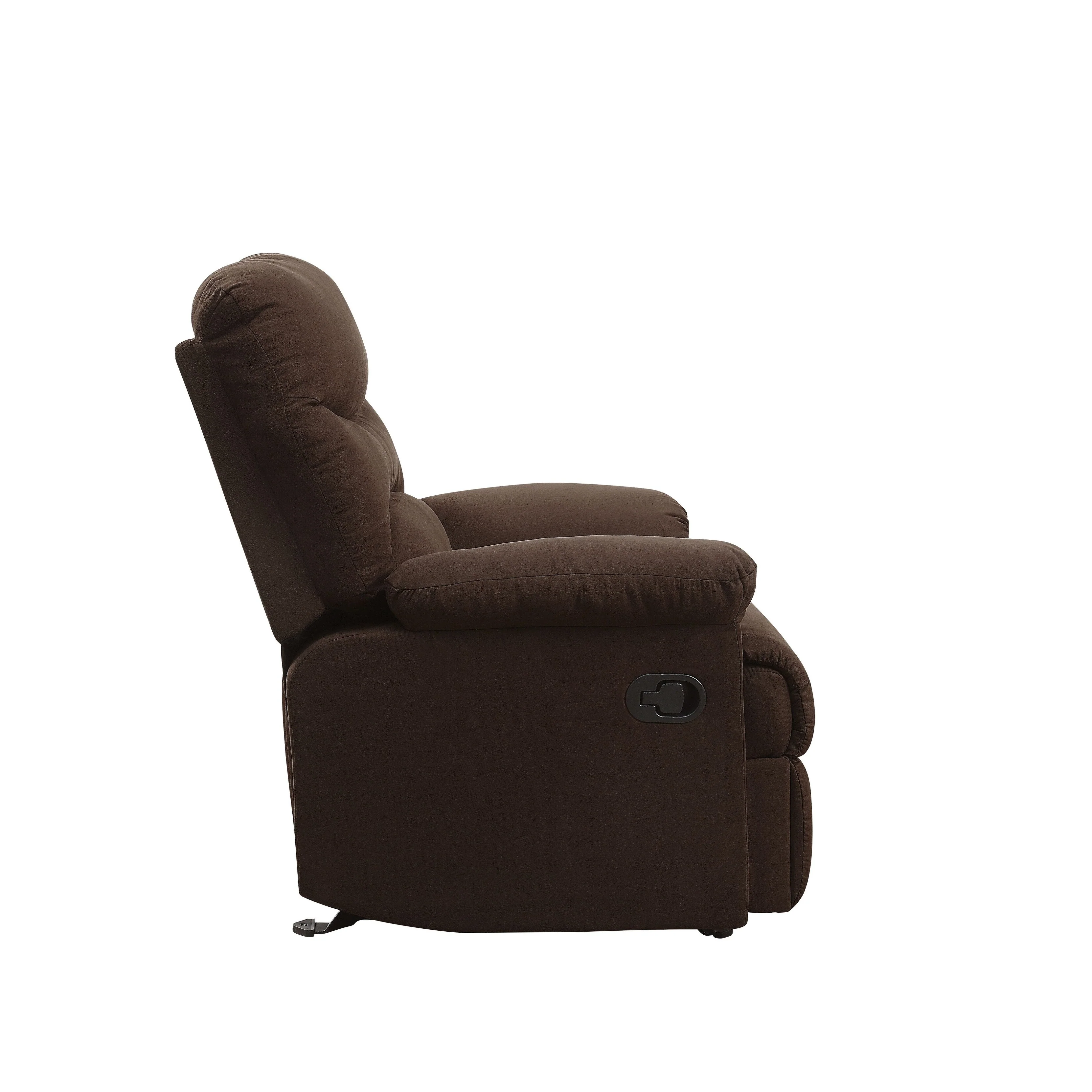 Chocolate Microfiber Motion Recliner