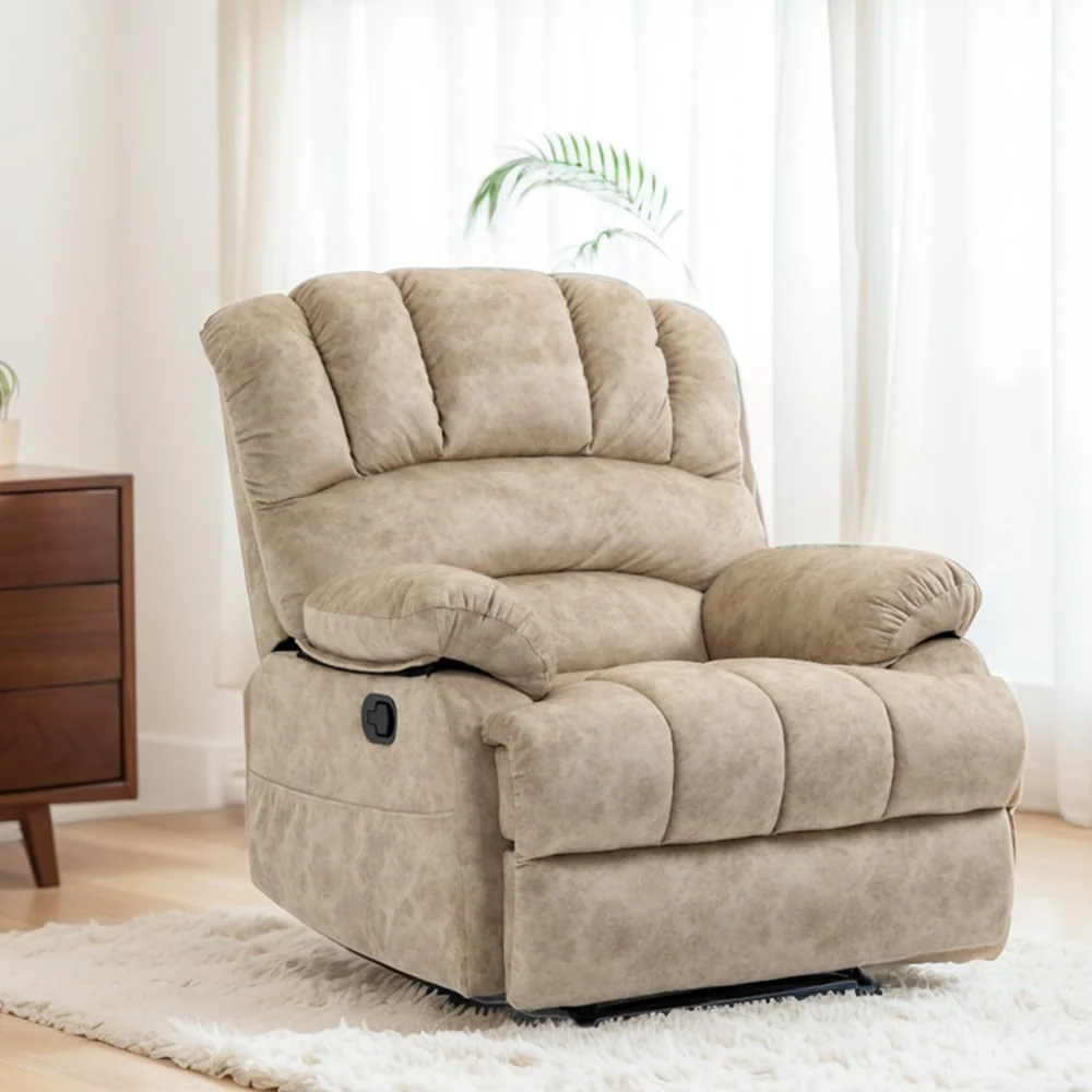 41W Oversized Manual Recliner Chair ,Extra Wide Sofa Recliners