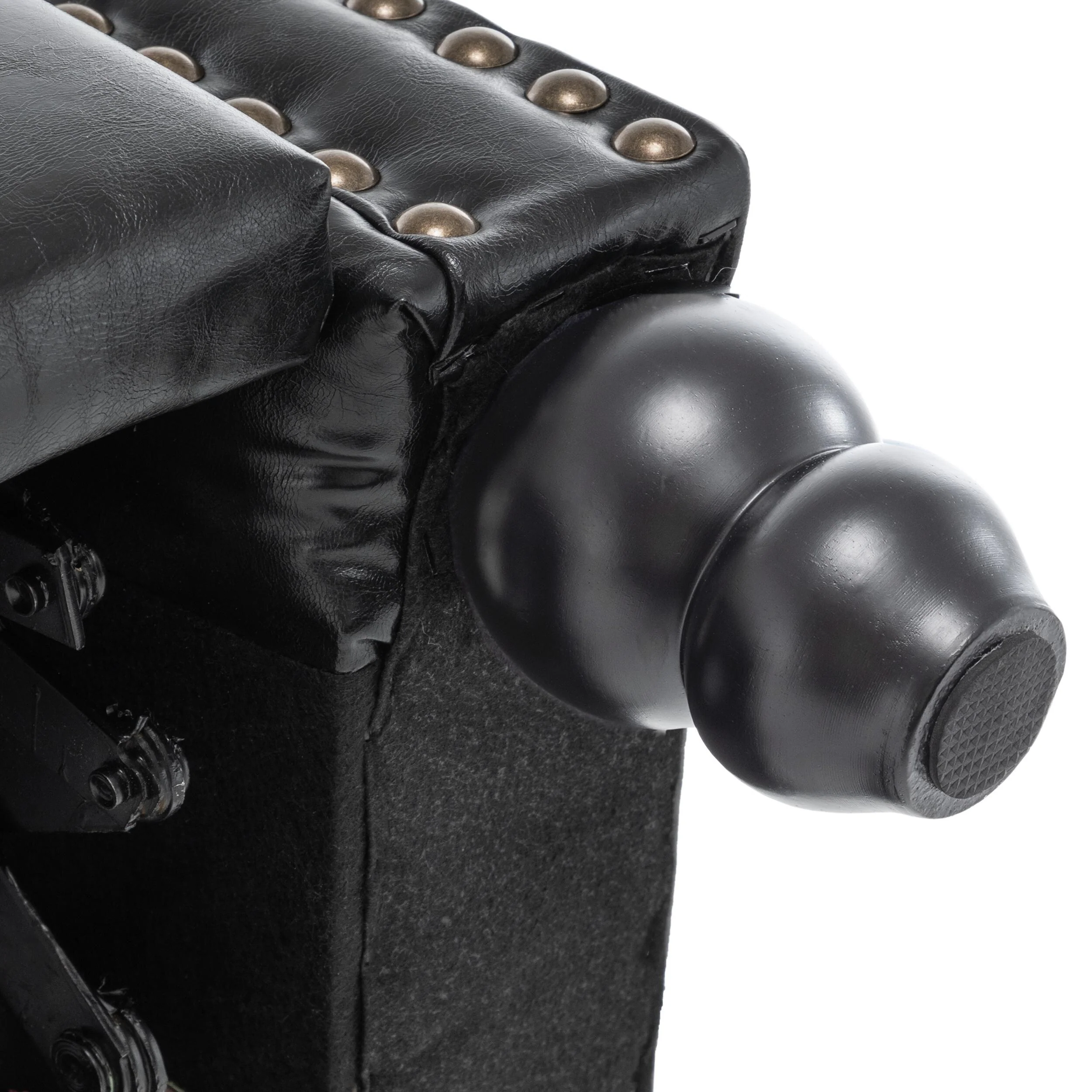 2 Set Manual Pushback Recliner Chair with Nailhead Trim