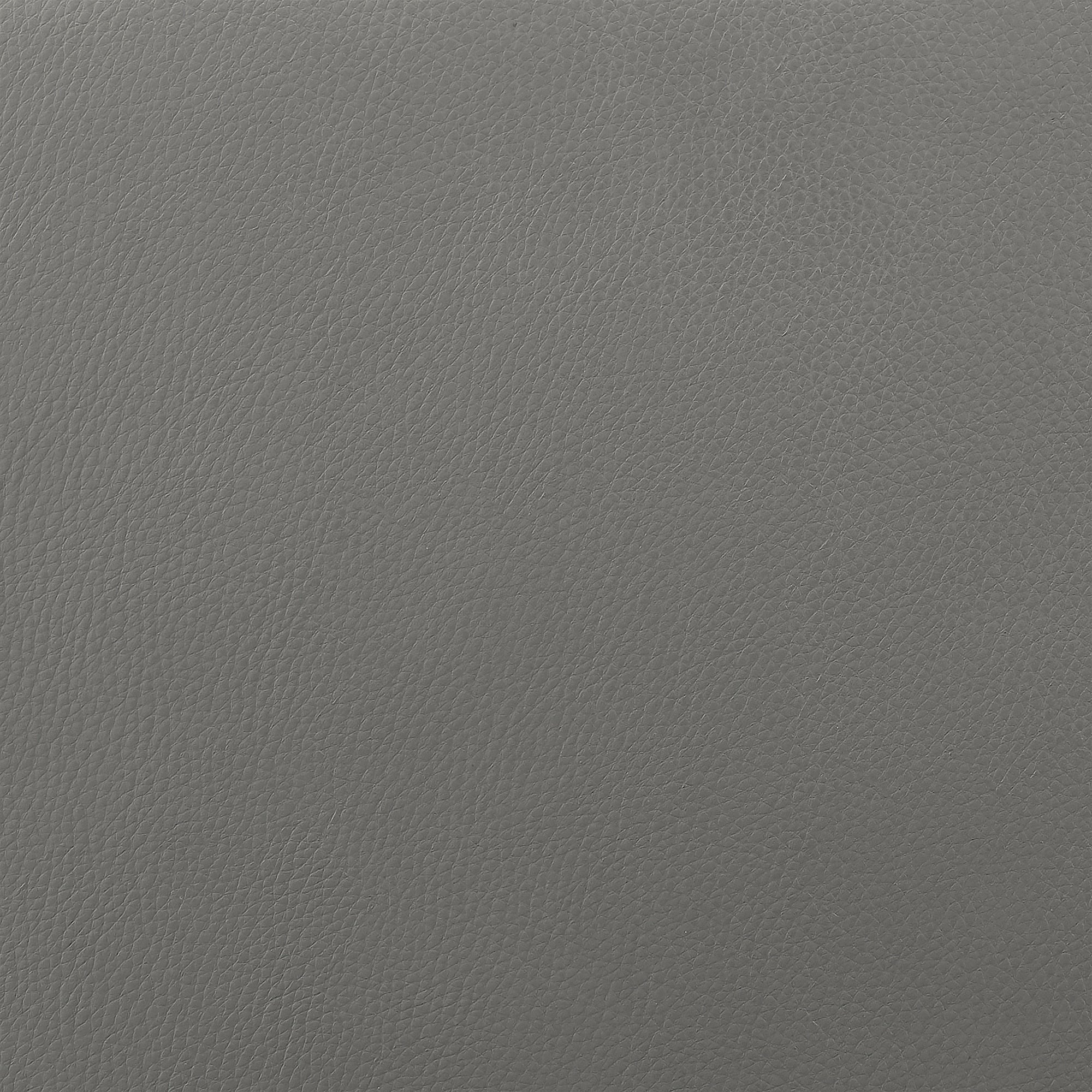 Rosalyn Zero Gravity Silver and Gray Leather Power Recliner with Power Headrest