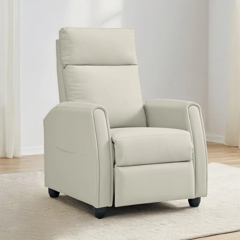Andrea Recliner Chair with LED Lights, Heating  Massage