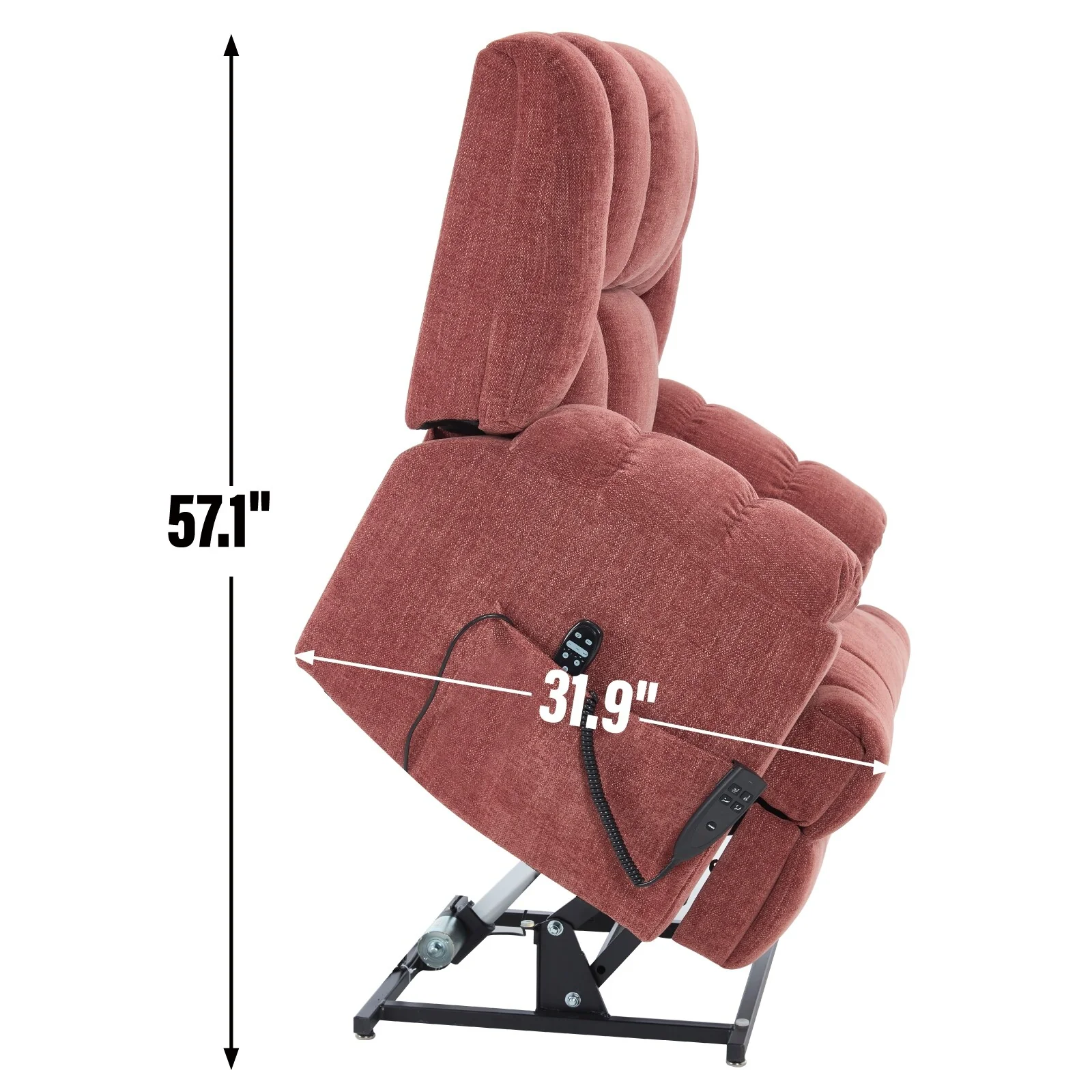 Electric Power Lift Recliners with Power-Remote