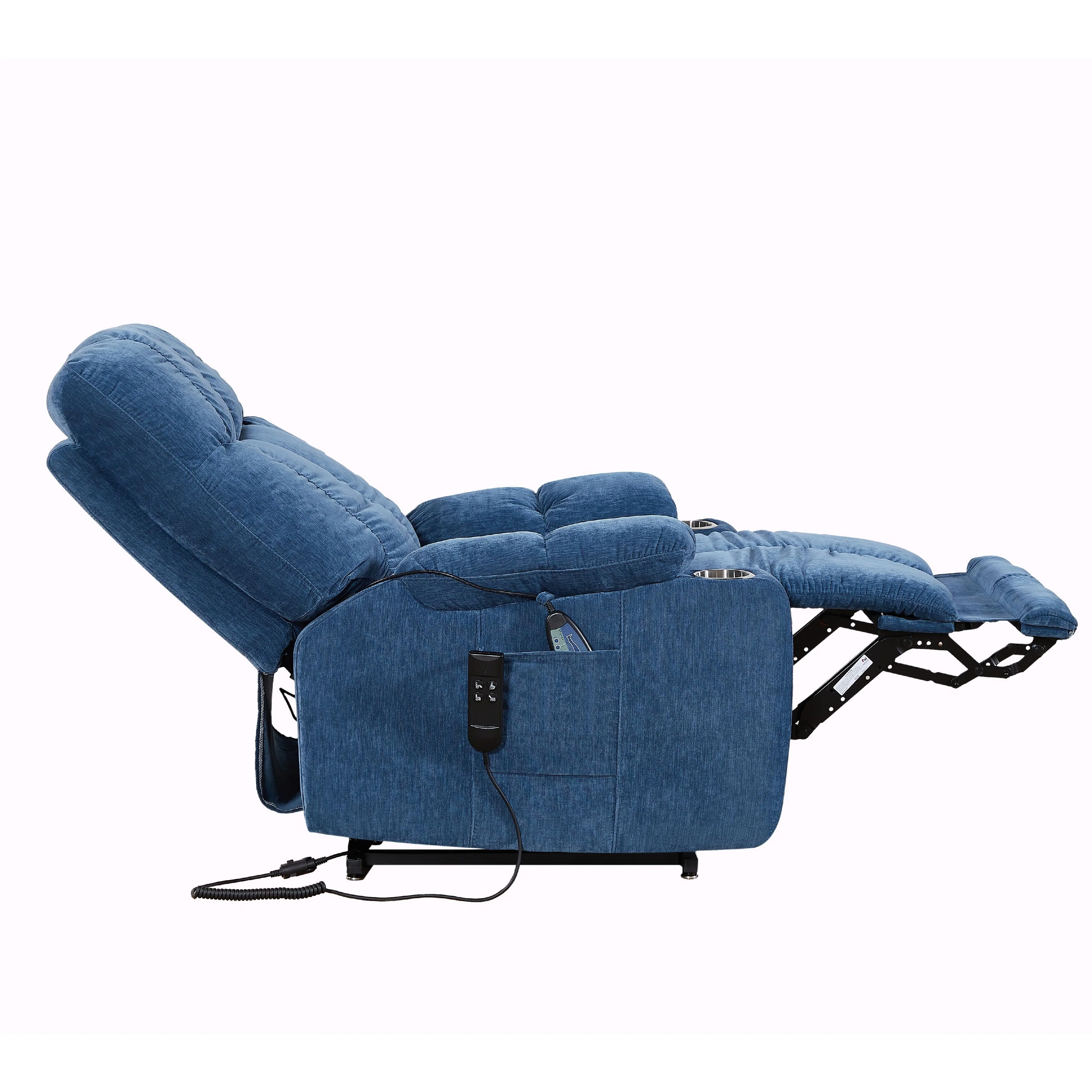 Infinite Position Lay Flat 180�� Recliner with Heat Massage