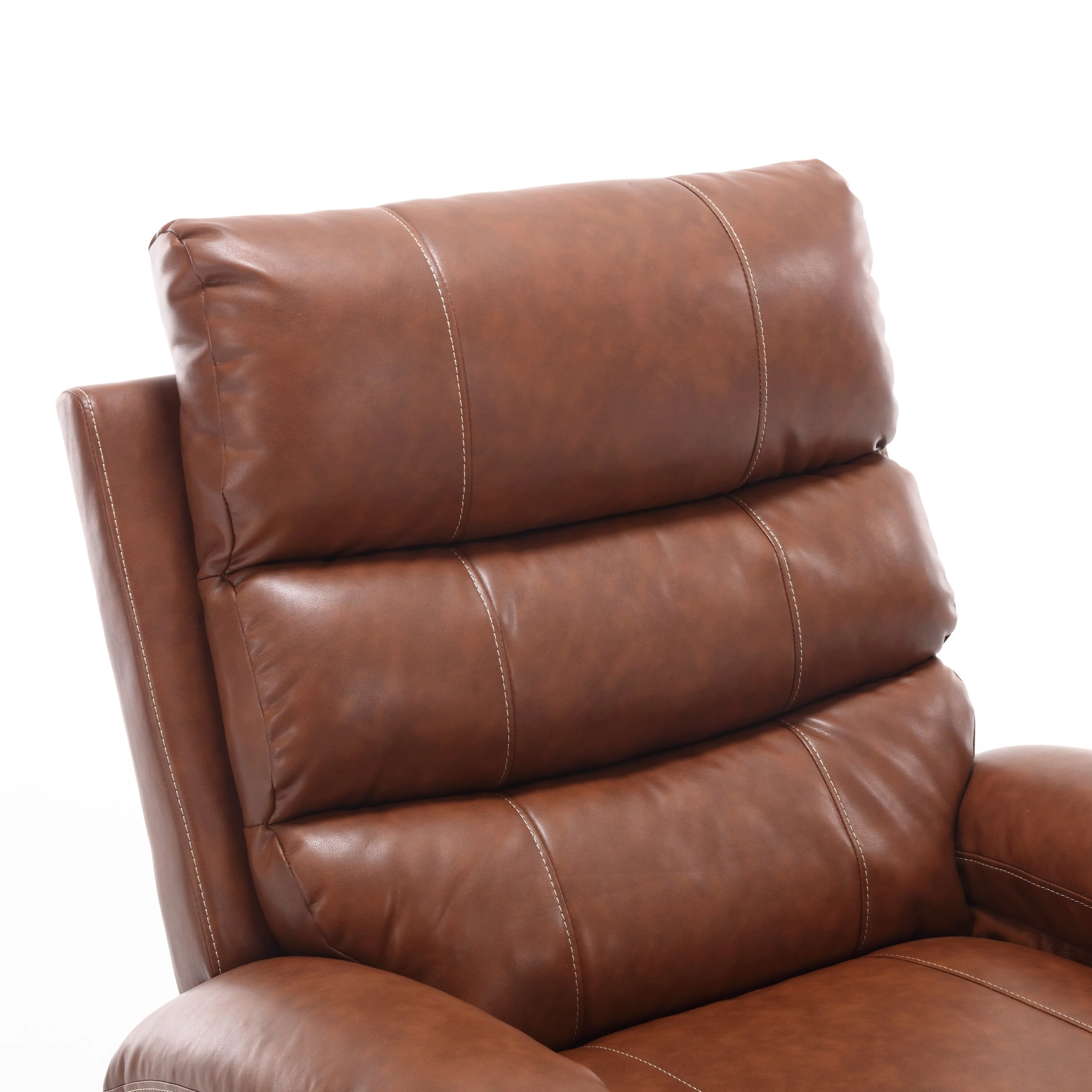 PU Leather Power Lift Recliner with Massage, Heating & Cup Holders