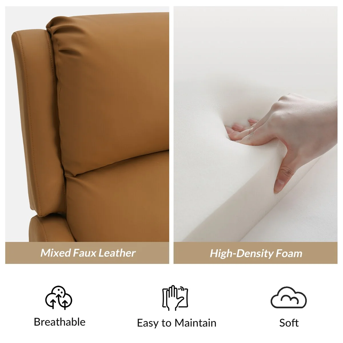 Pablo Traditional 360-Degree Swivel rocker Recliner by HULALA HOME