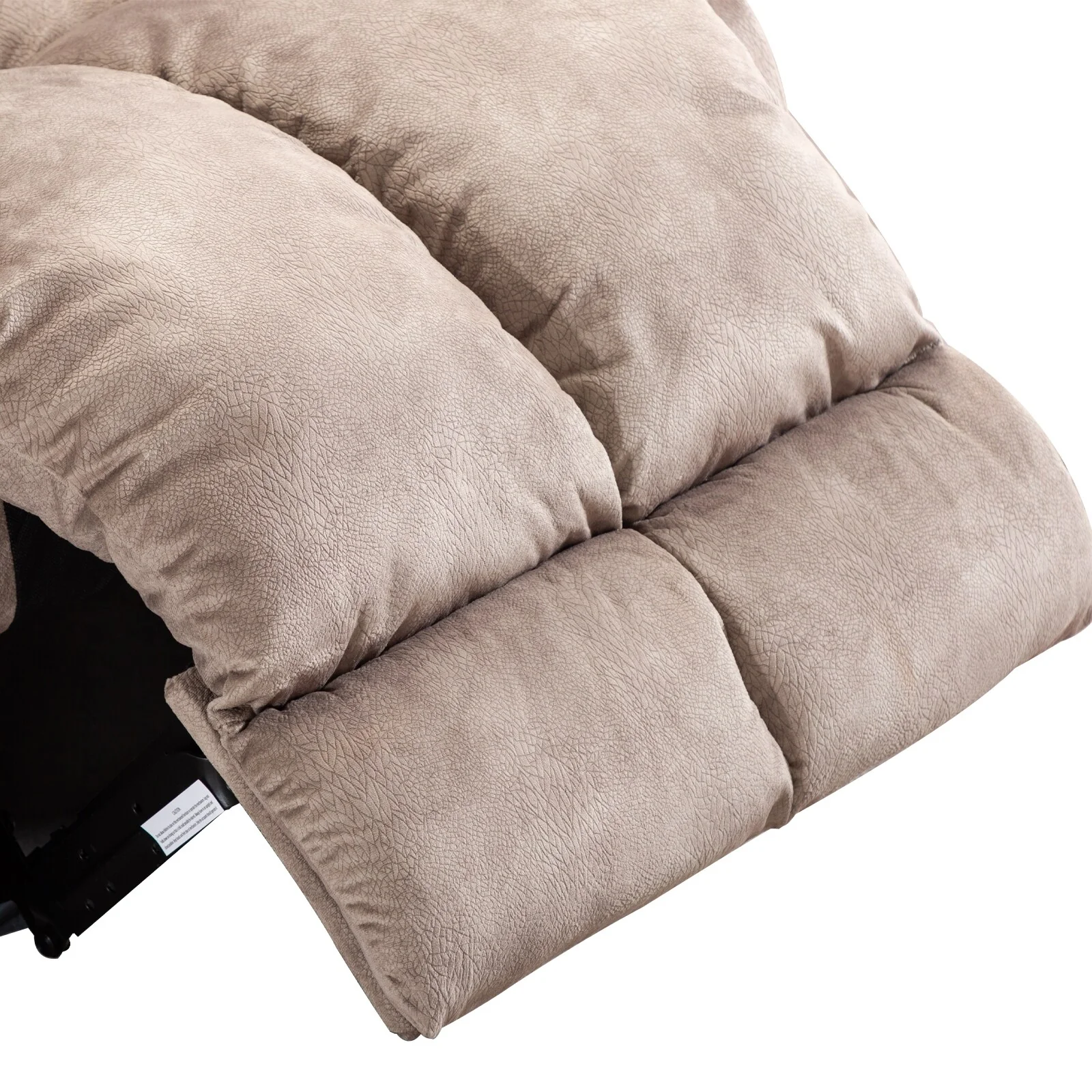 Manual Ergonomic Overstuffed Recliner Chair